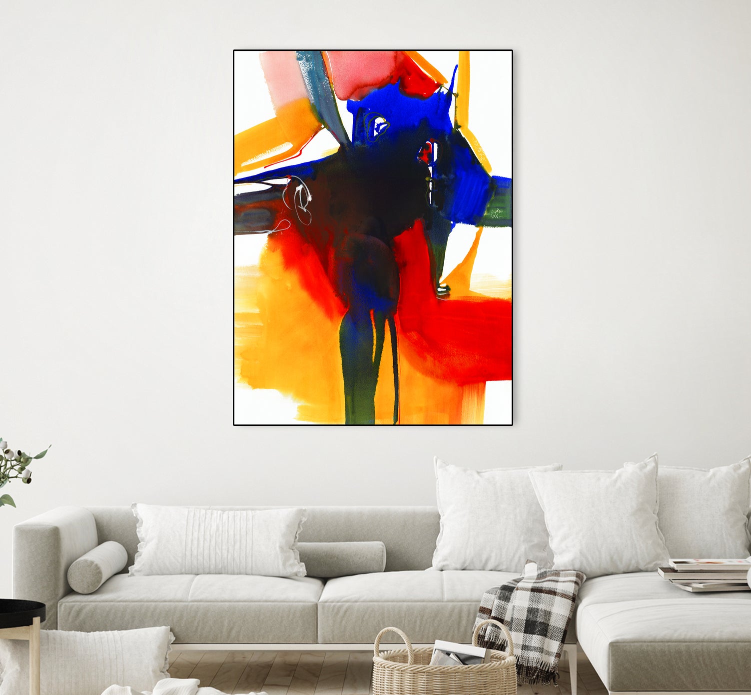 Drama II by Bianka Guna on GIANT ART - red abstract