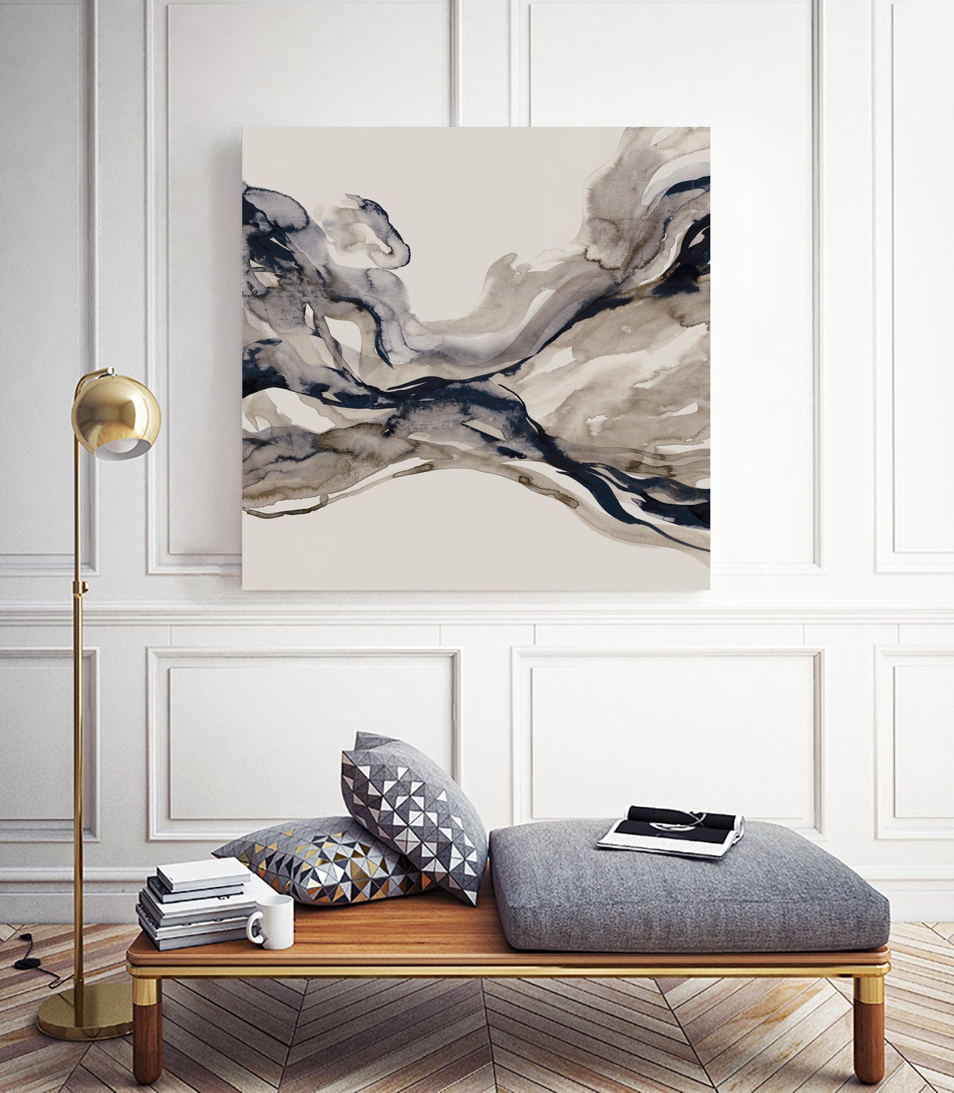 Flowing In Motion I by Lera on GIANT ART