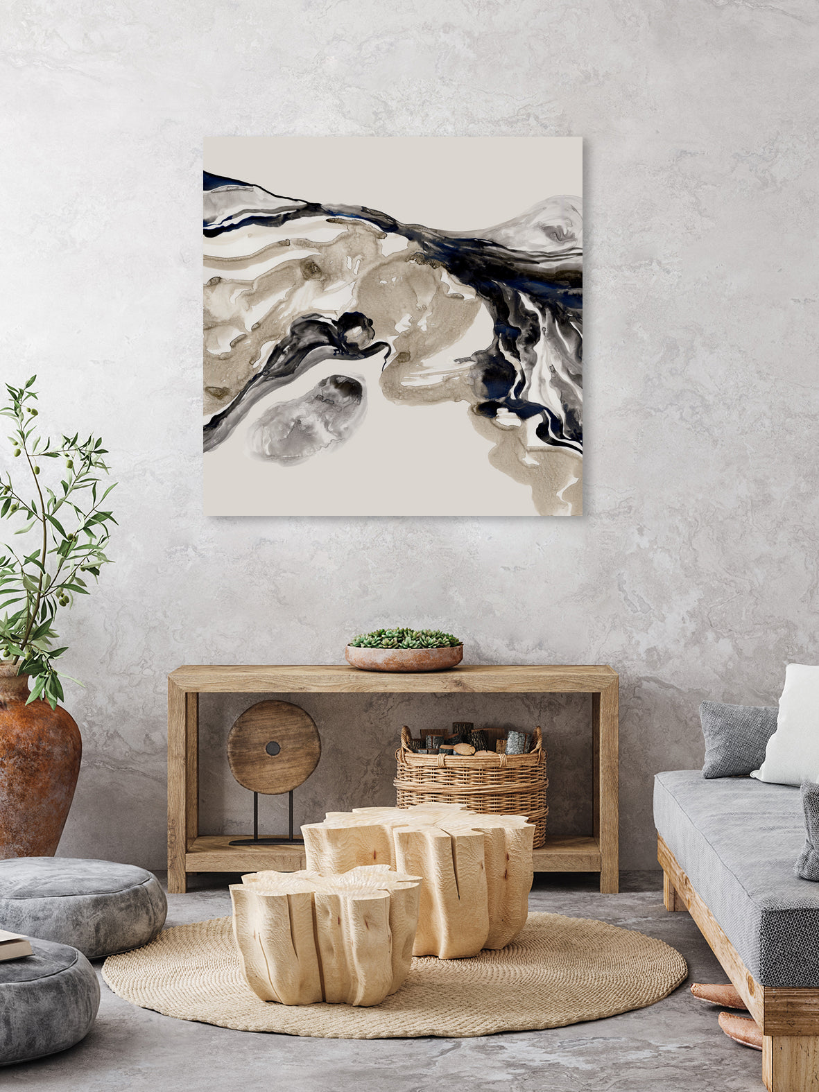 Flowing In Motion II by Lera on GIANT ART