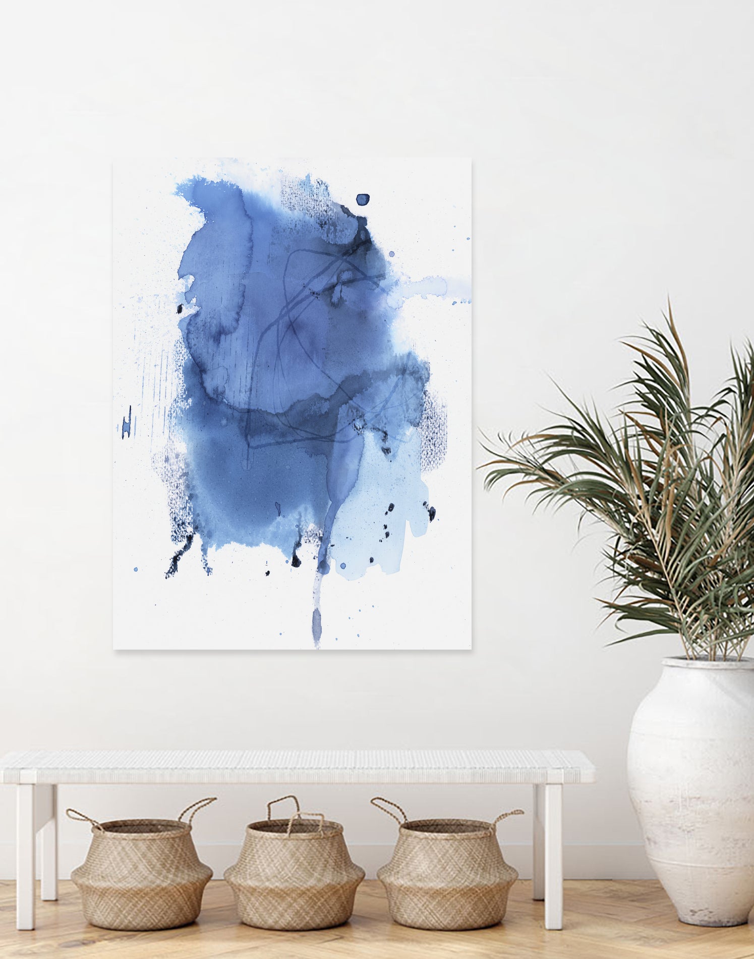 Into The Deep Blue II by Andrea Haase on GIANT ART - abstract