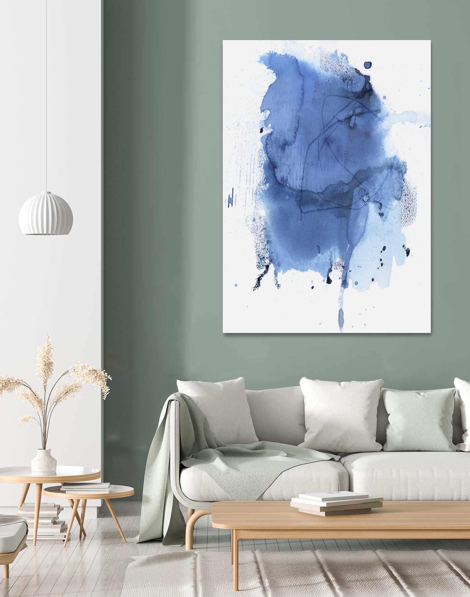 Into The Deep Blue II by Andrea Haase on GIANT ART - abstract