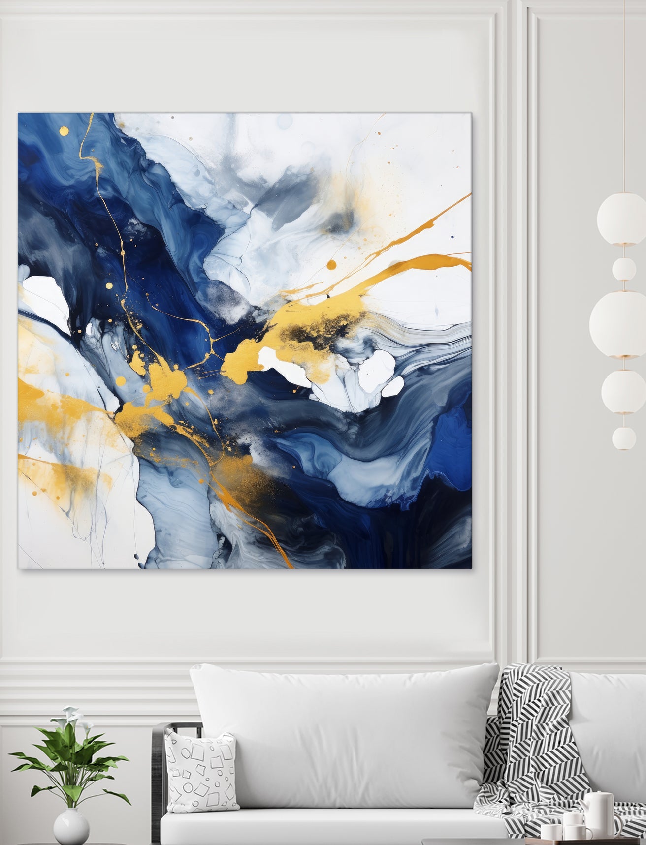 Dancing Splatters I by Irena Orlov on GIANT ART - abstract