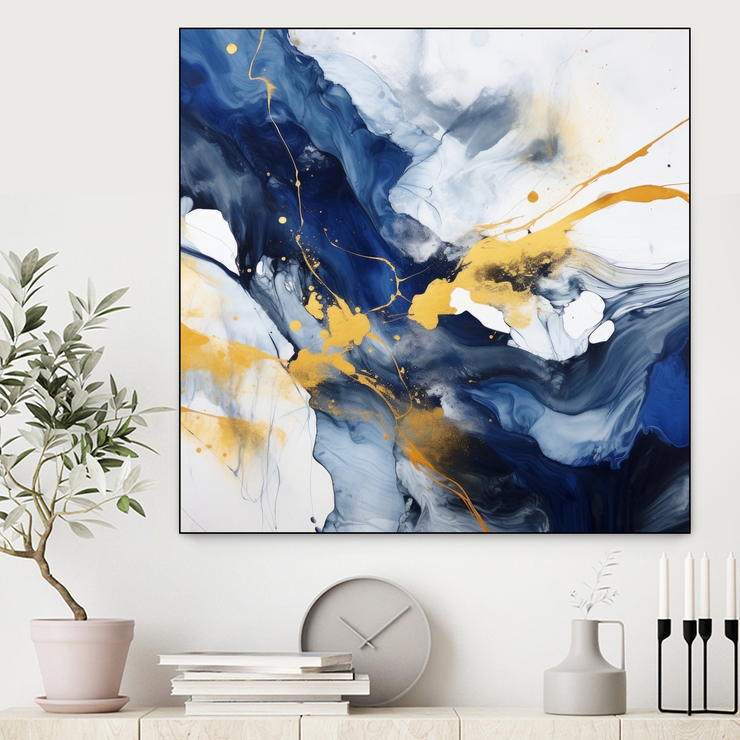 Dancing Splatters I by Irena Orlov on GIANT ART - abstract