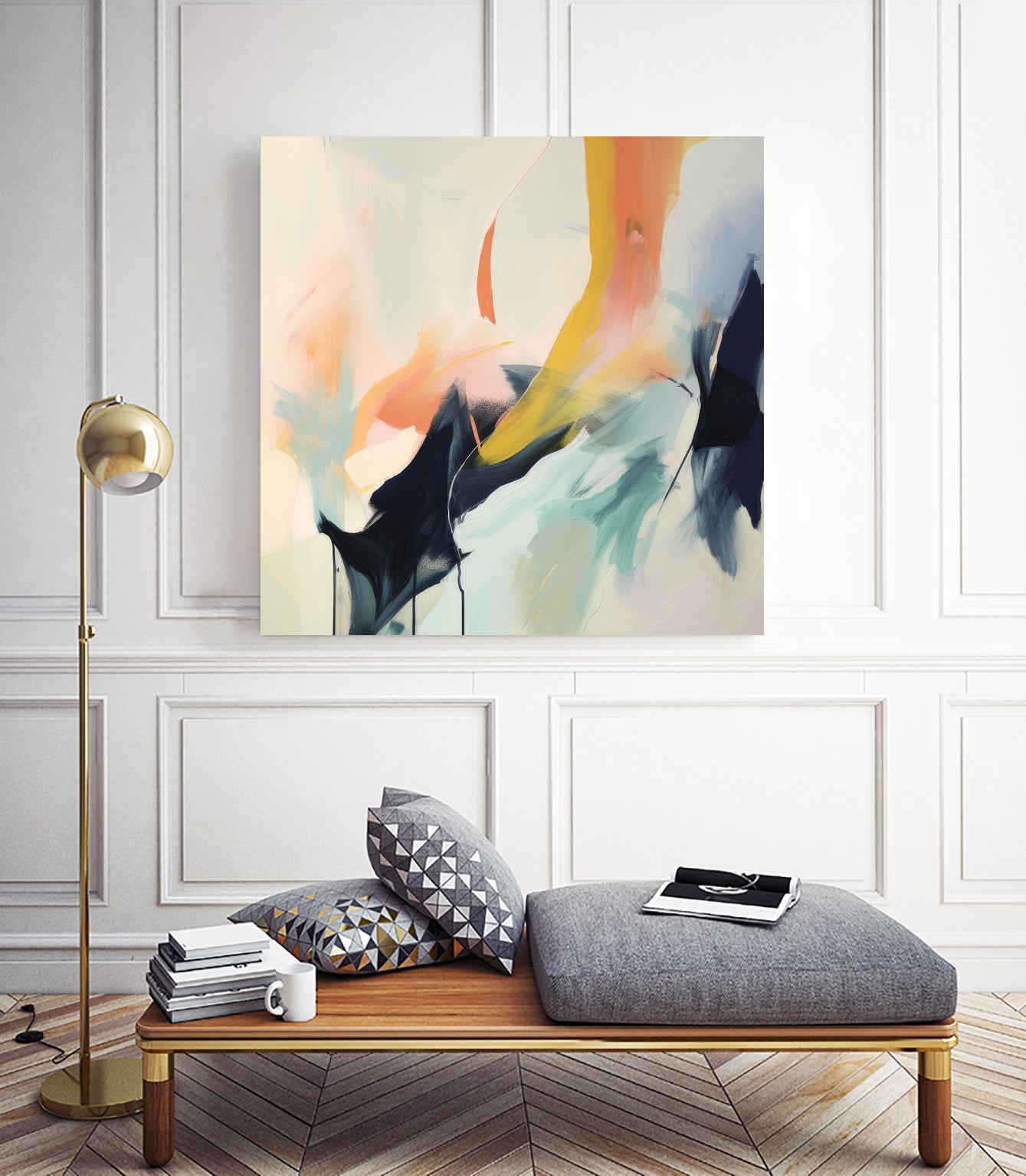 Vibrant Equilibrium I by Irena  Orlov on GIANT ART - abstract