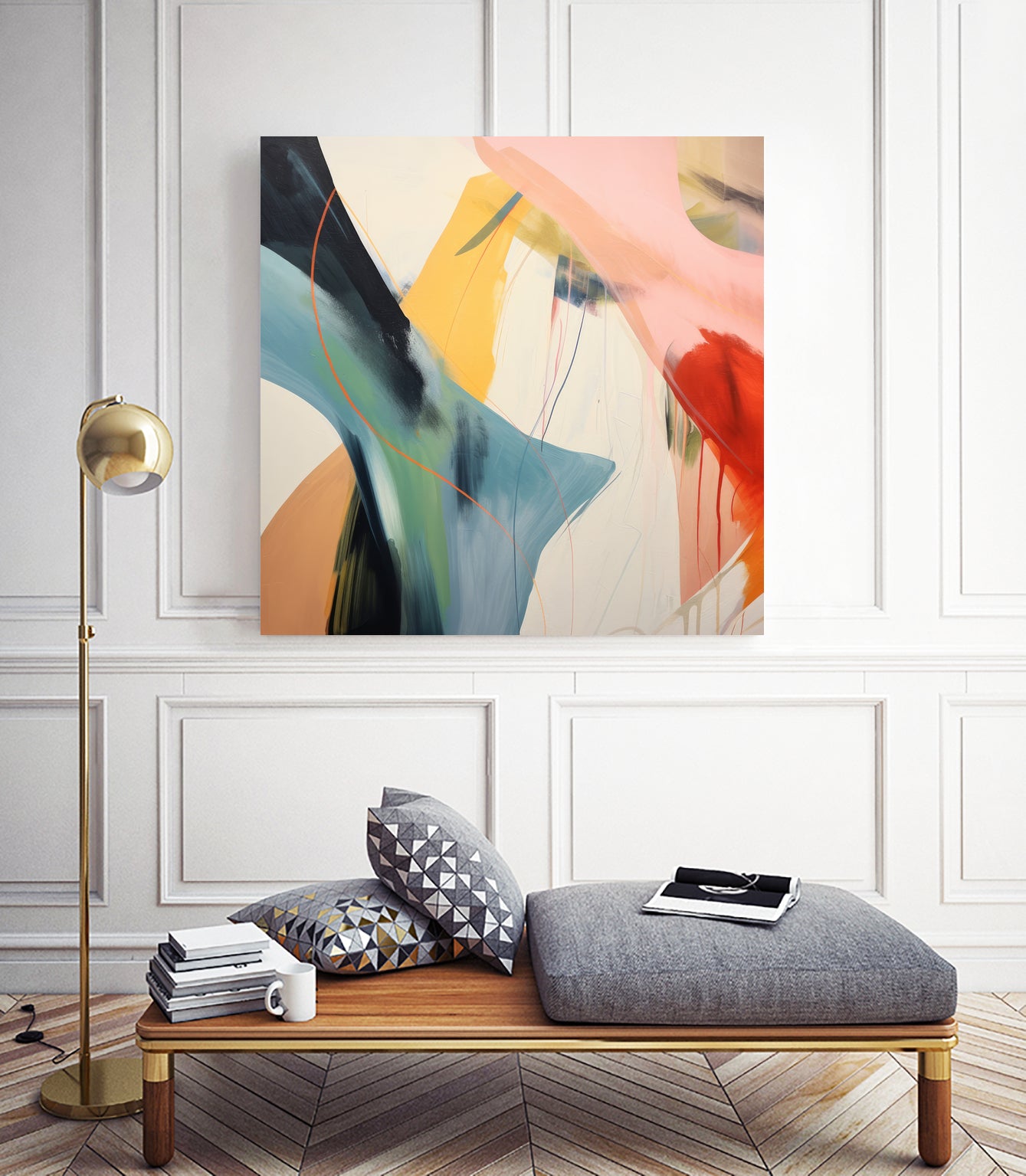 Harmonic Burst by Irena Orlov on GIANT ART - abstract