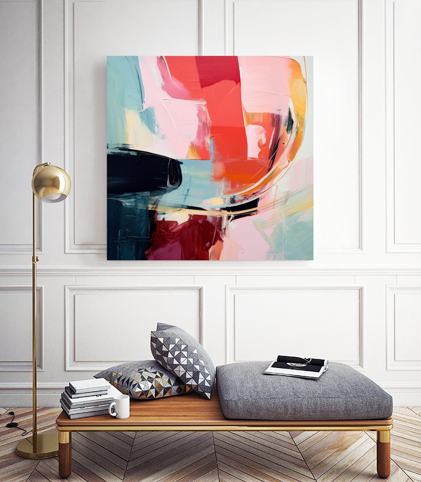 Harmonious Color Fields by Irena  Orlov on GIANT ART - abstract