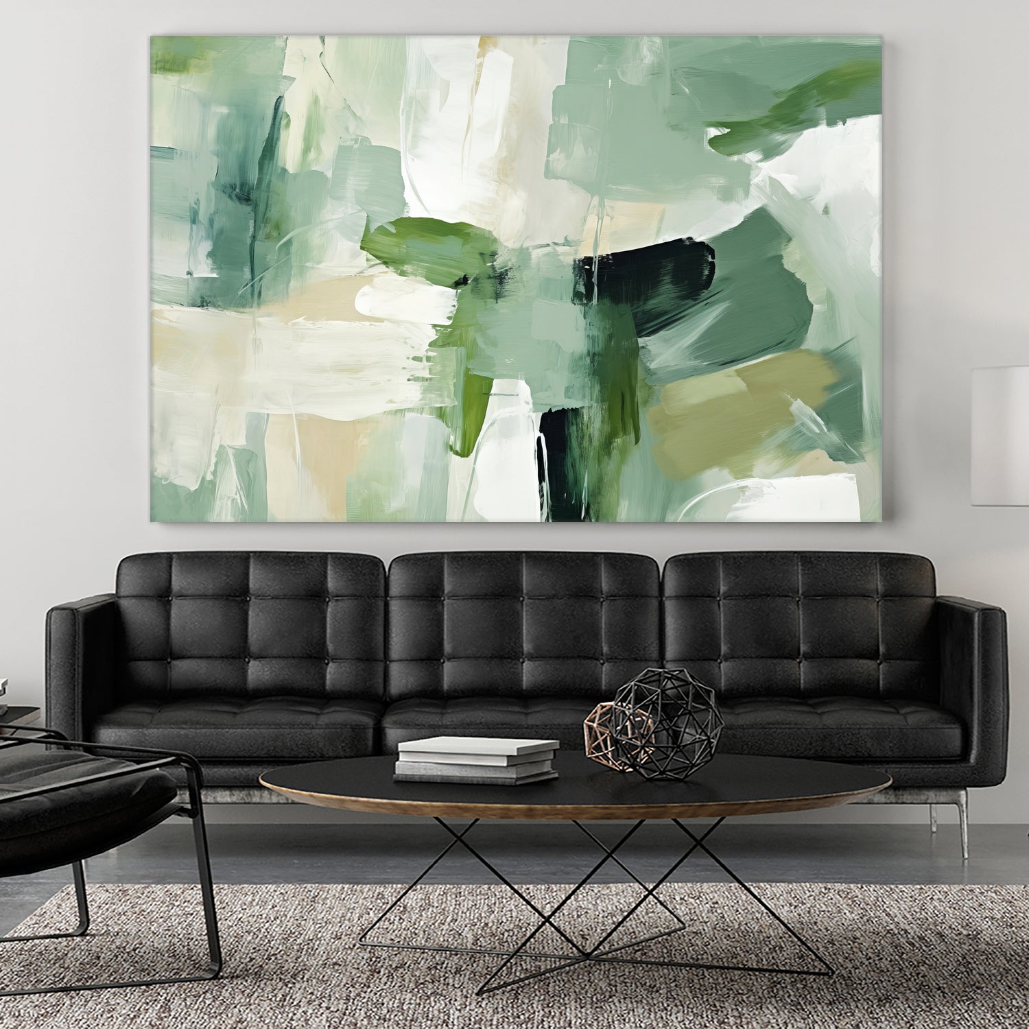 Emerald Puzzle by Irena Orlov on GIANT ART - abstract