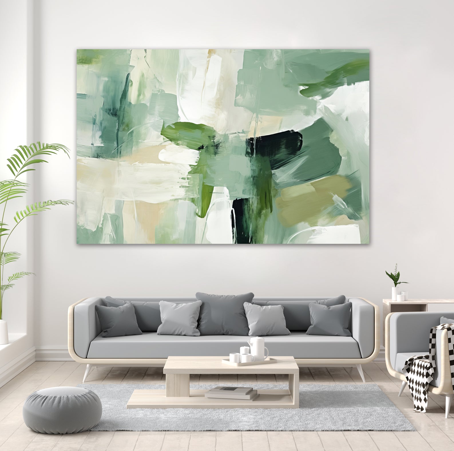 Emerald Puzzle by Irena Orlov on GIANT ART - abstract