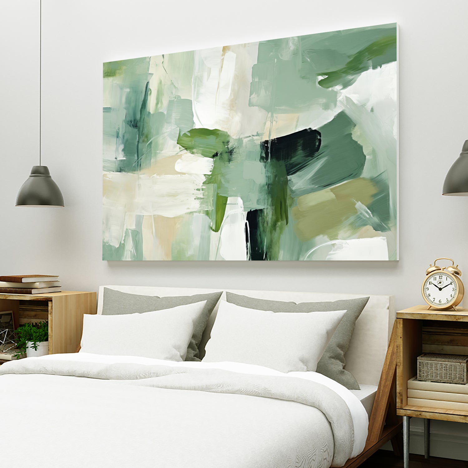 Emerald Puzzle by Irena Orlov on GIANT ART - abstract