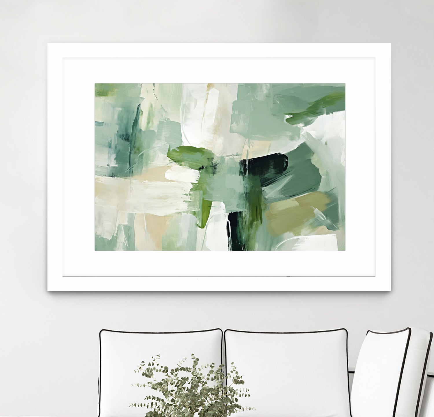 Emerald Puzzle by Irena Orlov on GIANT ART - abstract