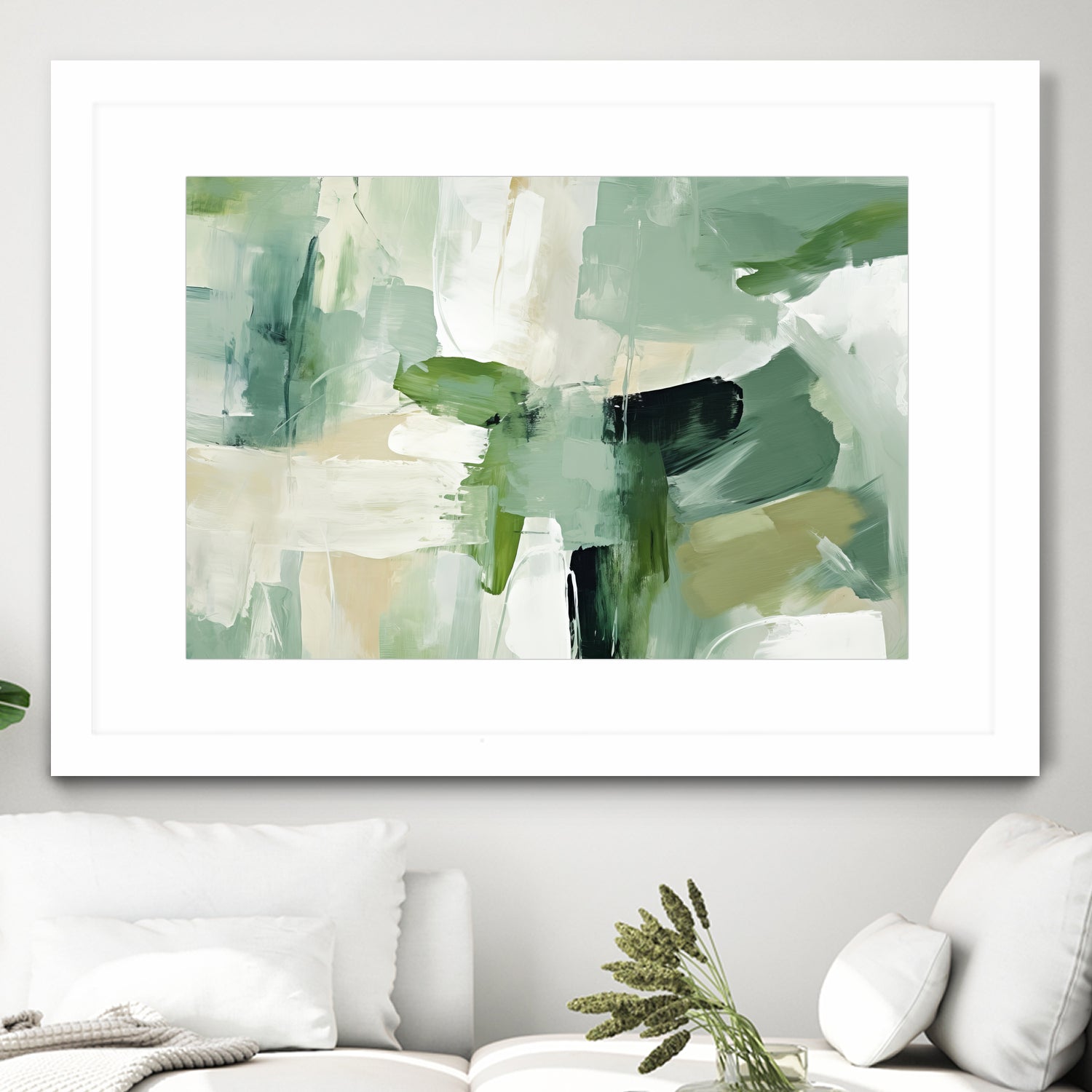 Emerald Puzzle by Irena Orlov on GIANT ART - abstract