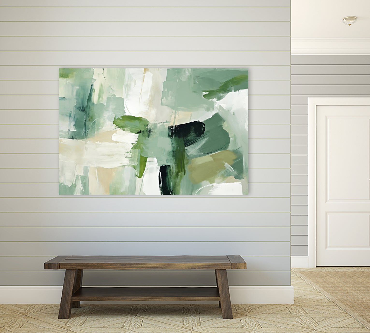 Emerald Puzzle by Irena Orlov on GIANT ART - abstract
