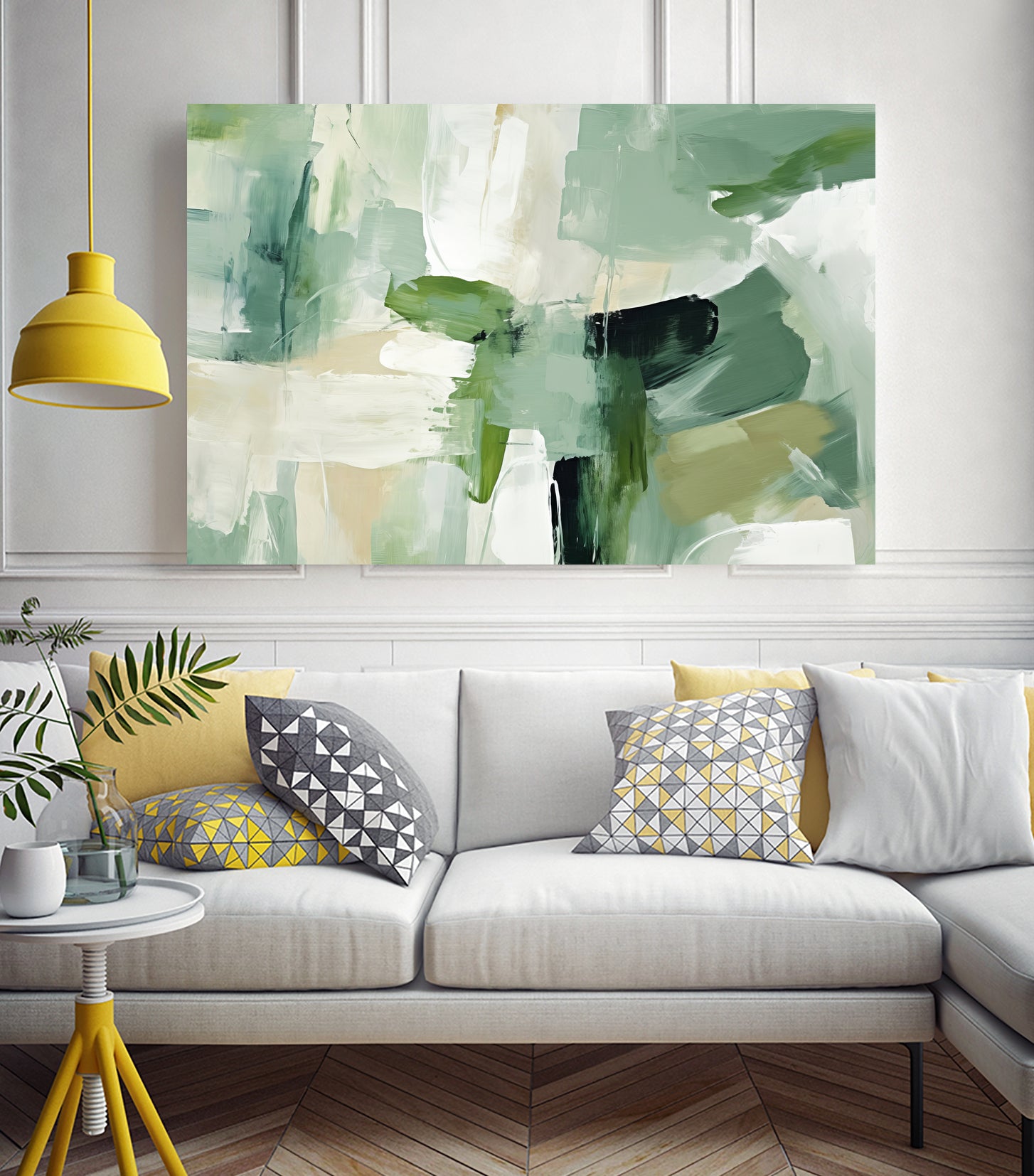 Emerald Puzzle by Irena Orlov on GIANT ART - abstract