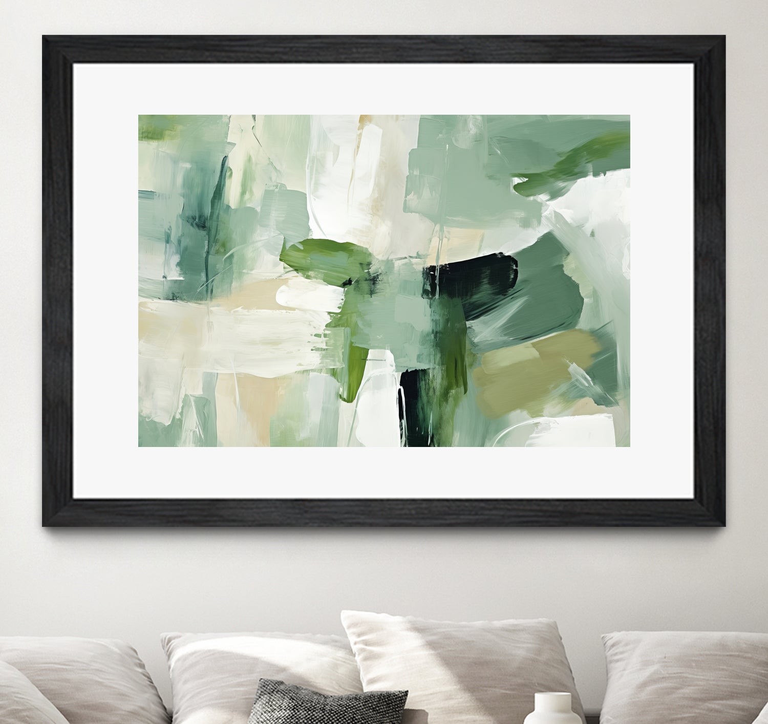 Emerald Puzzle by Irena Orlov on GIANT ART - abstract