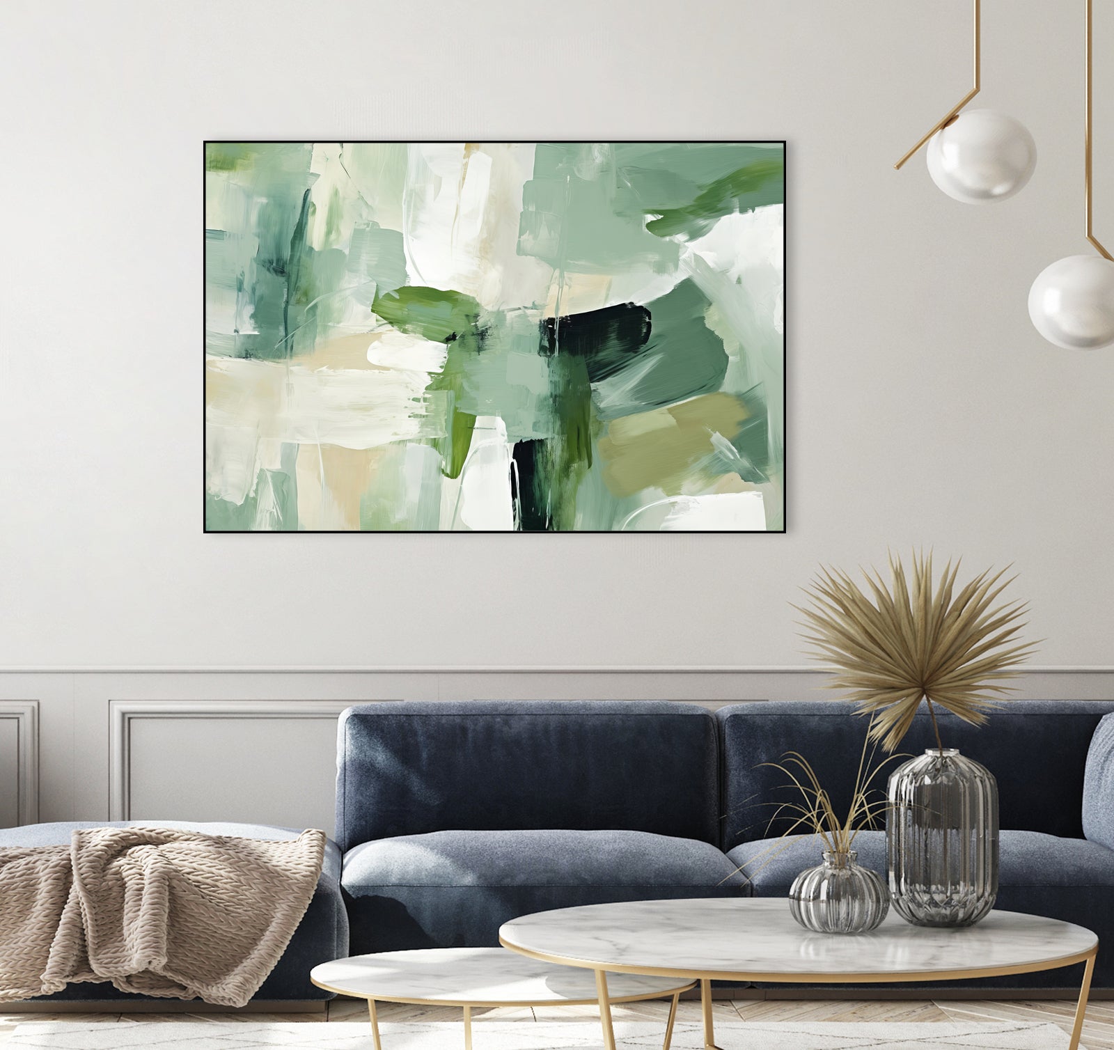 Emerald Puzzle by Irena Orlov on GIANT ART - abstract