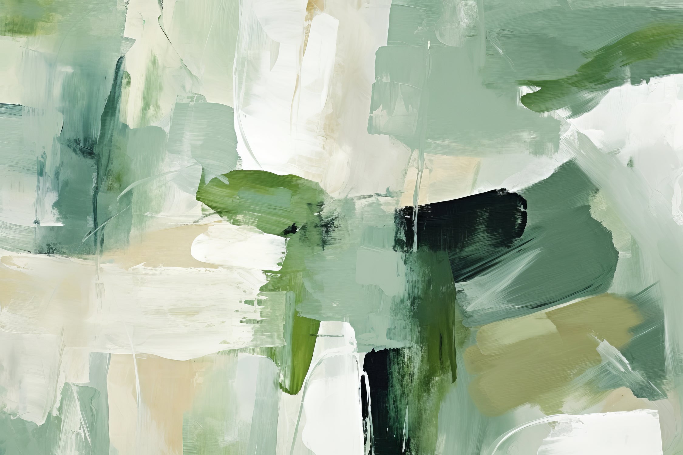 Emerald Puzzle by Irena Orlov on GIANT ART - abstract