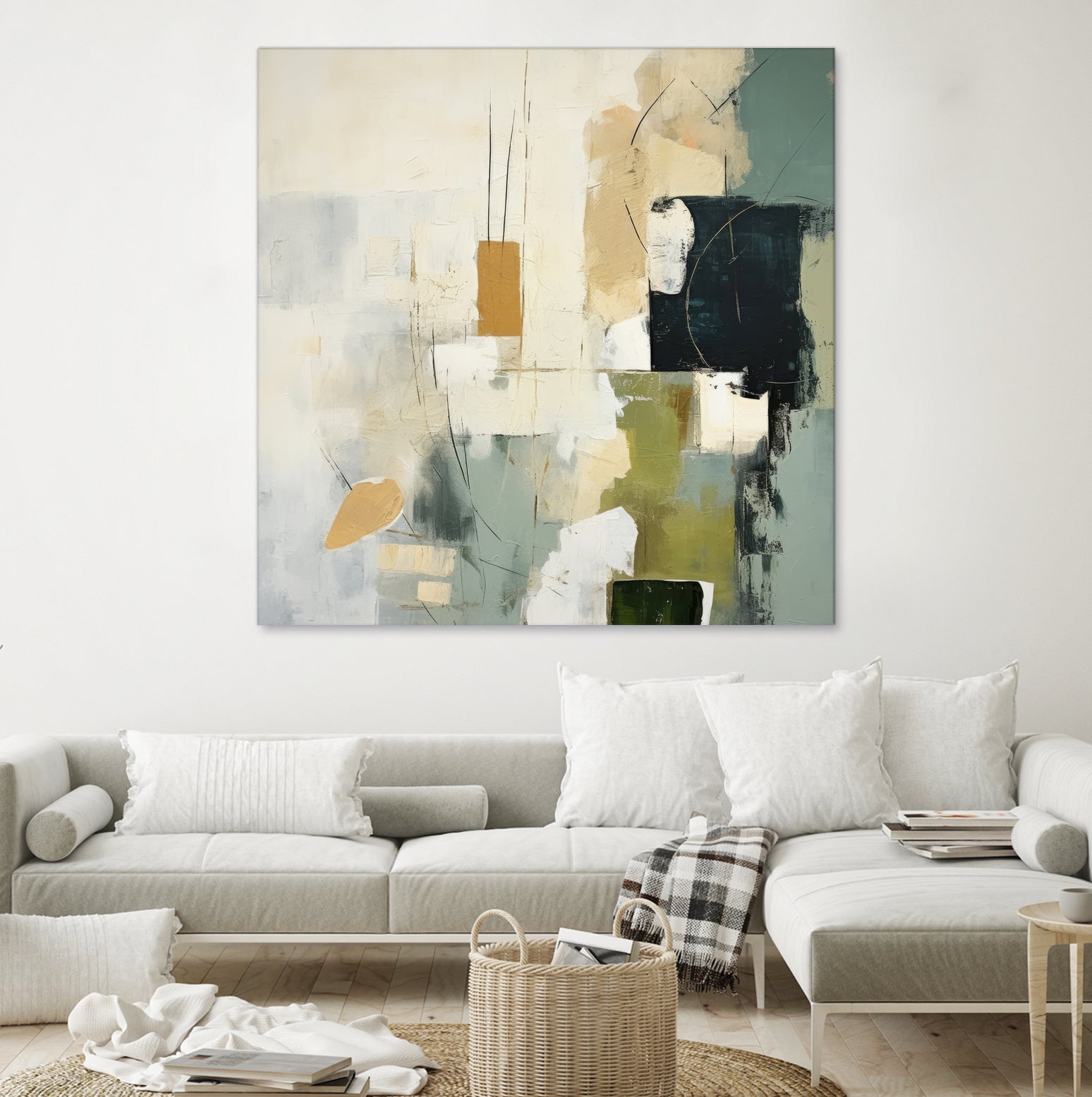 Green Spectrum I by Irena Orlov on GIANT ART - abstract