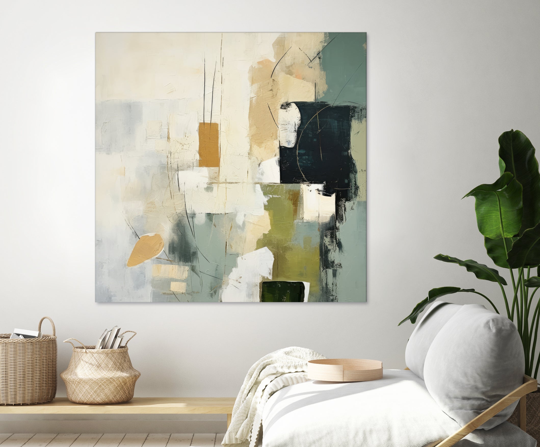 Green Spectrum I by Irena Orlov on GIANT ART - abstract