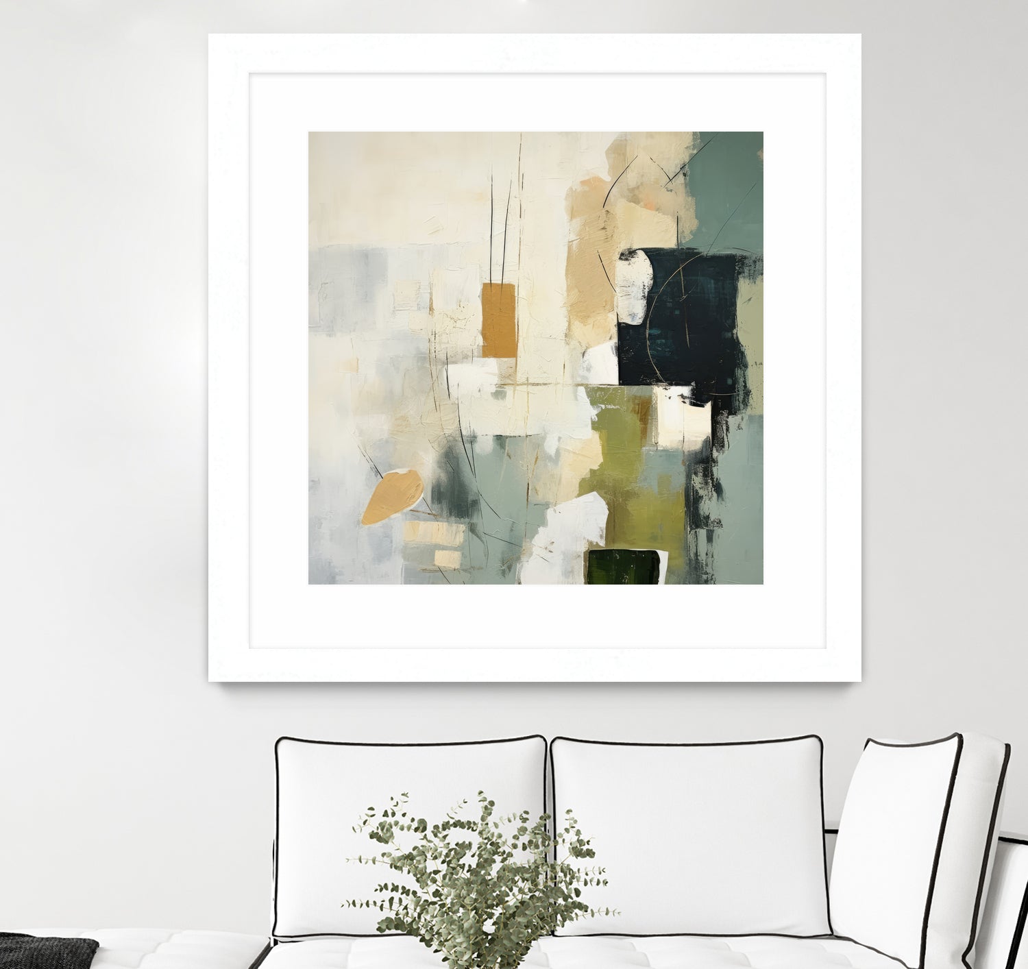 Green Spectrum I by Irena Orlov on GIANT ART - abstract