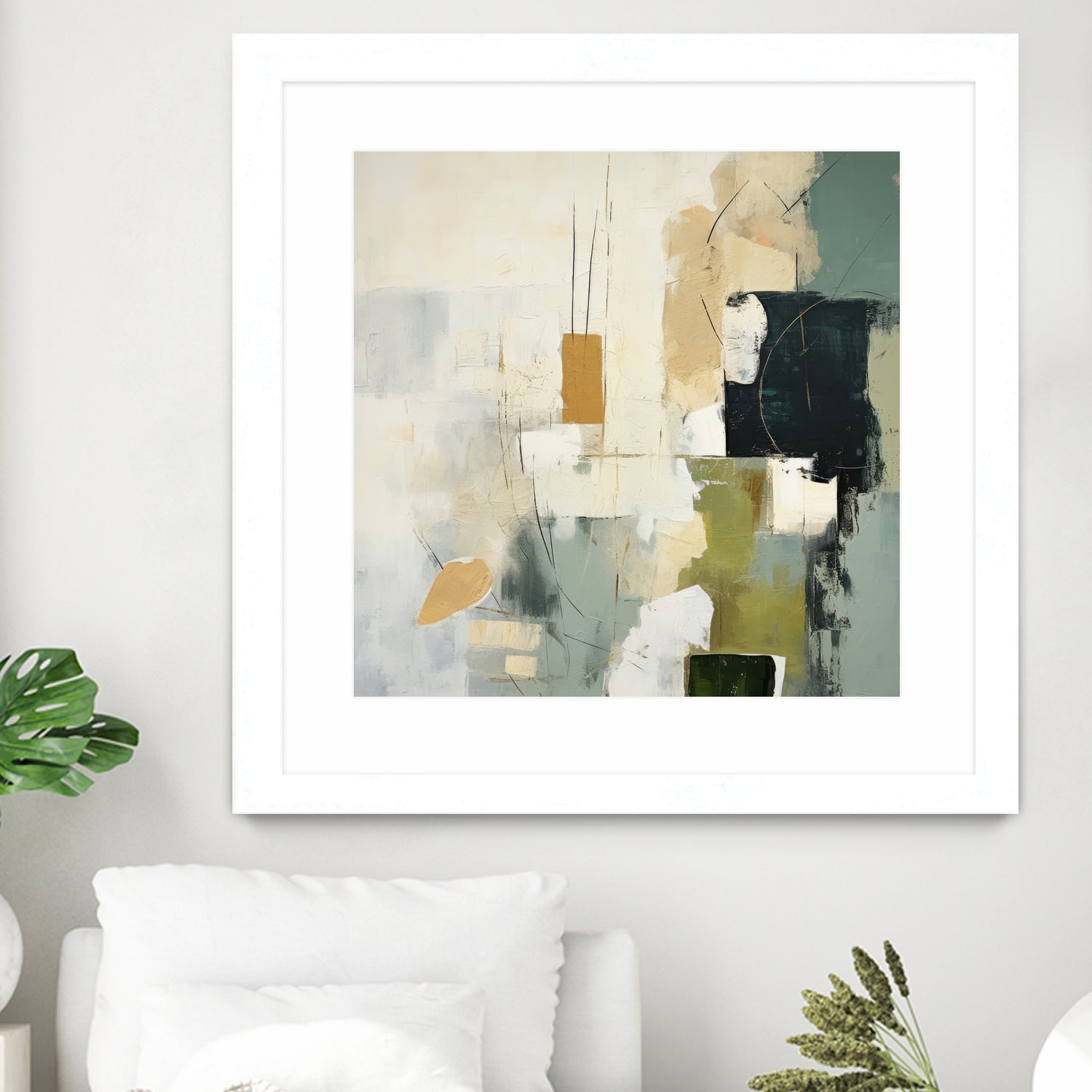 Green Spectrum I by Irena Orlov on GIANT ART - abstract