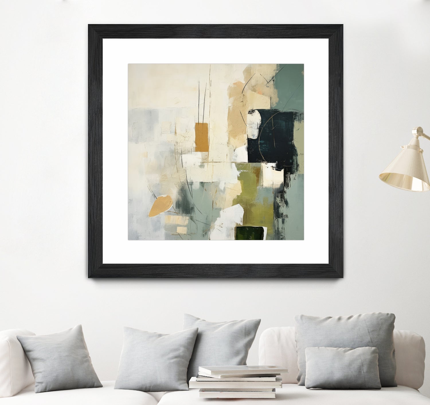 Green Spectrum I by Irena Orlov on GIANT ART - abstract