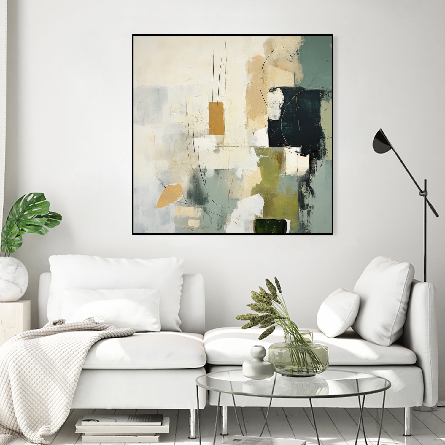 Green Spectrum I by Irena Orlov on GIANT ART - abstract