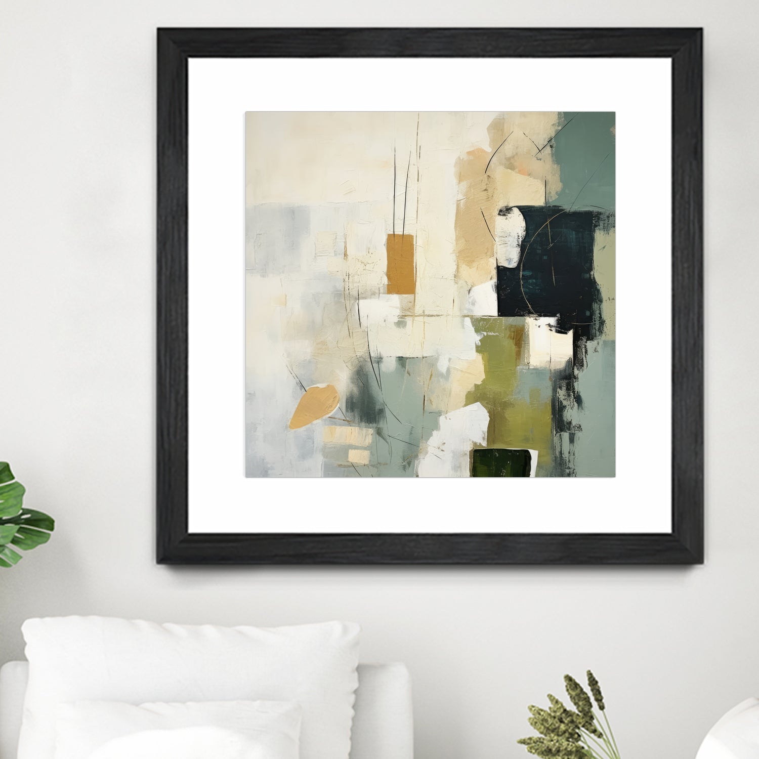 Green Spectrum I by Irena Orlov on GIANT ART - abstract