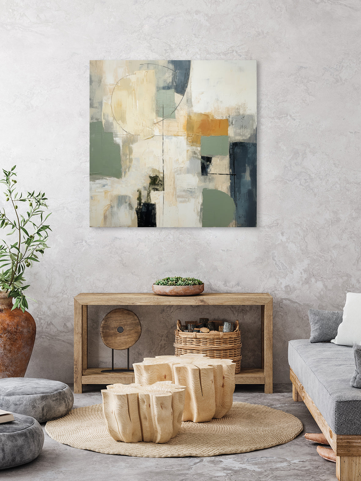 Green Spectrum II by Irena  Orlov on GIANT ART - abstract