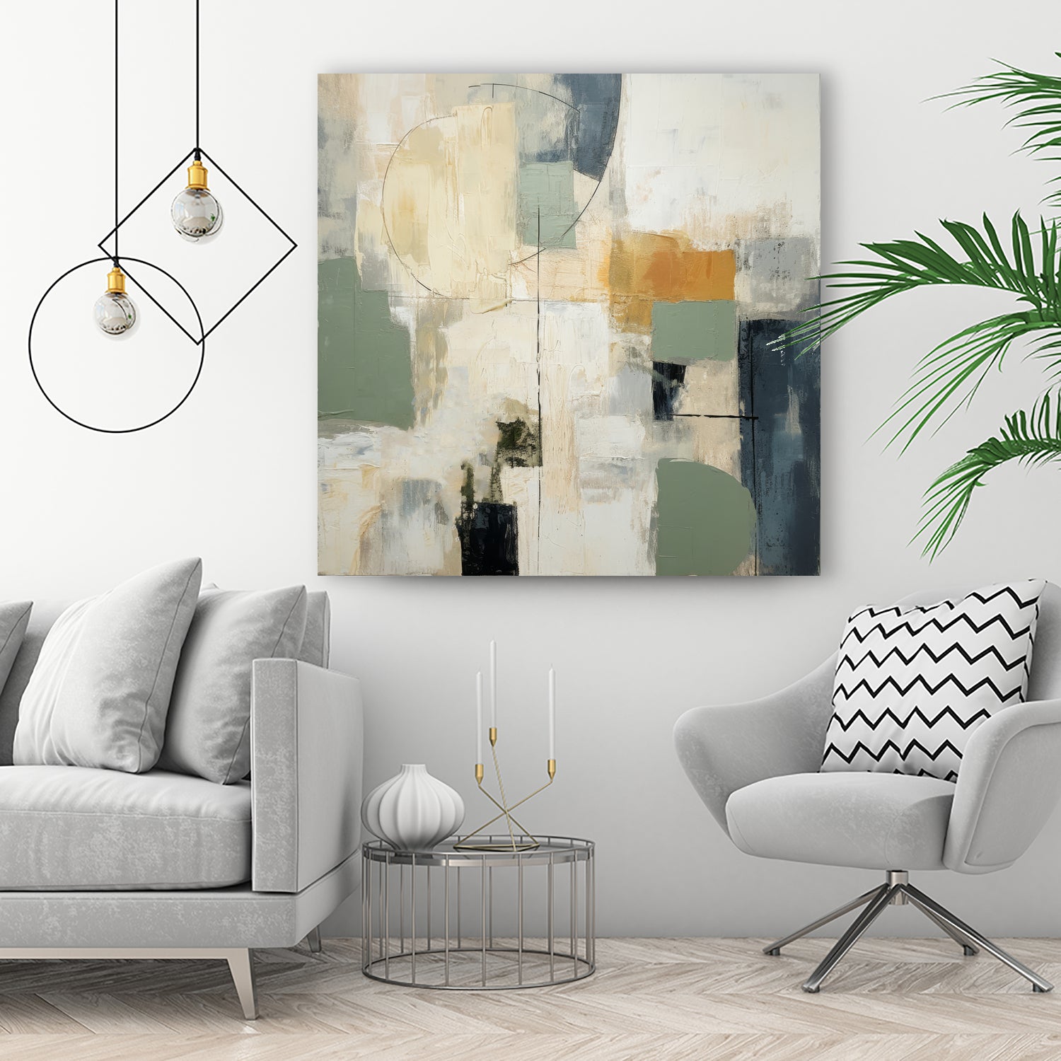 Green Spectrum II by Irena  Orlov on GIANT ART - abstract