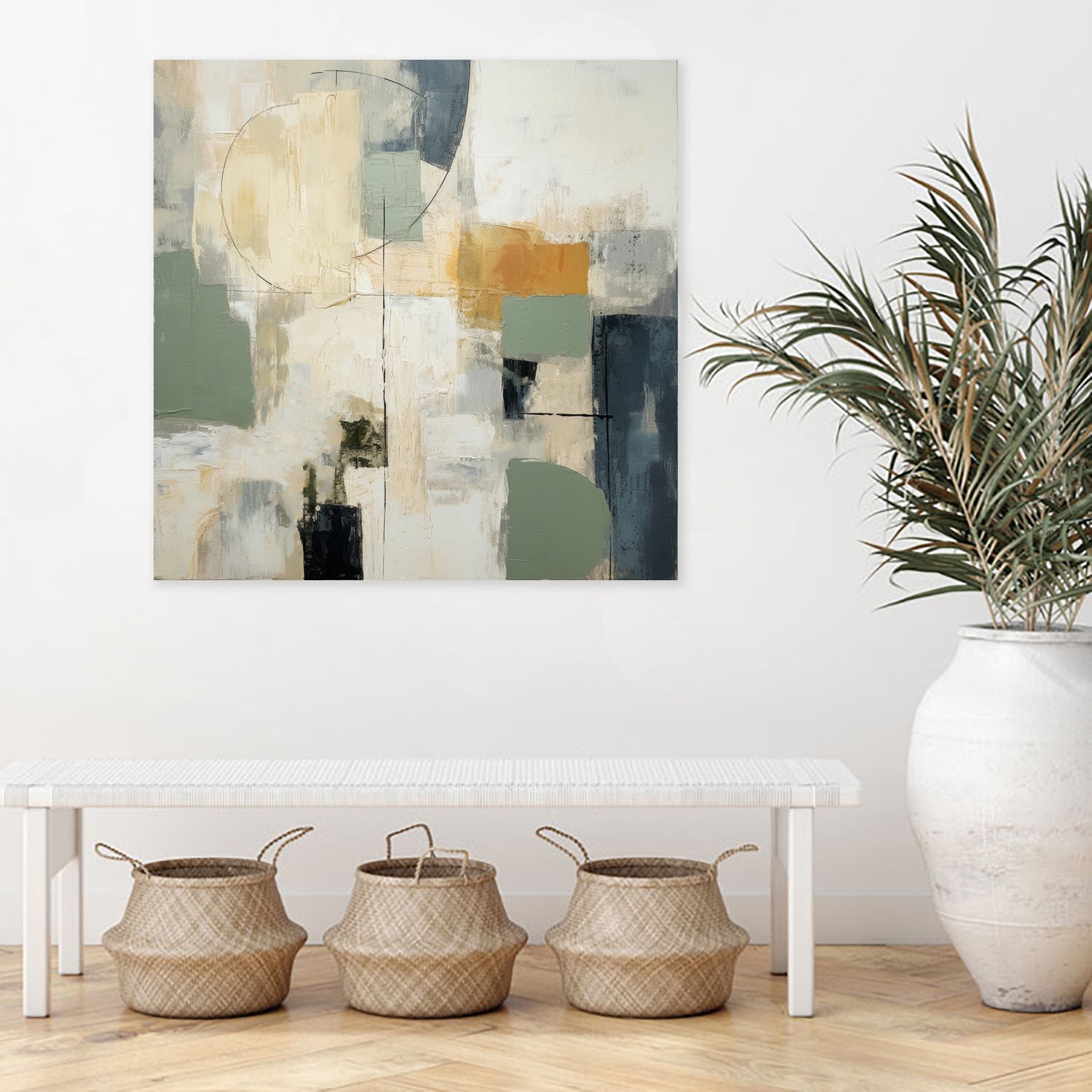 Green Spectrum II by Irena  Orlov on GIANT ART - abstract