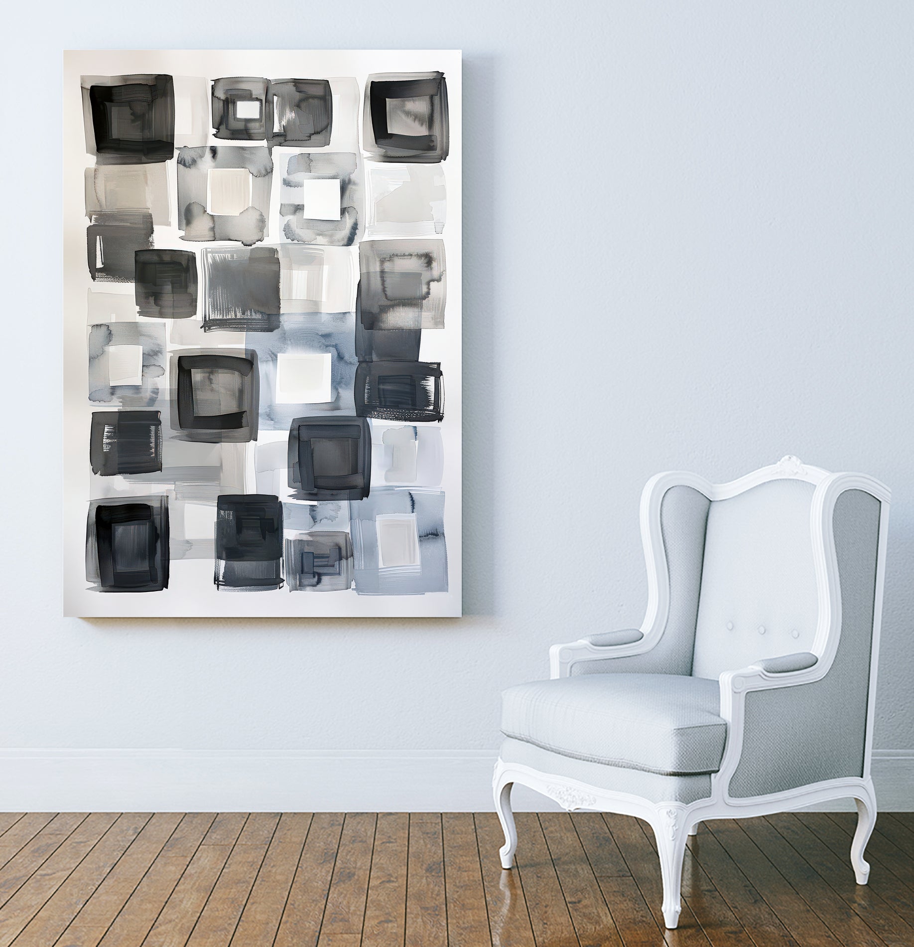 Monochrome Depth II by Raymond Powers on GIANT ART - abstract