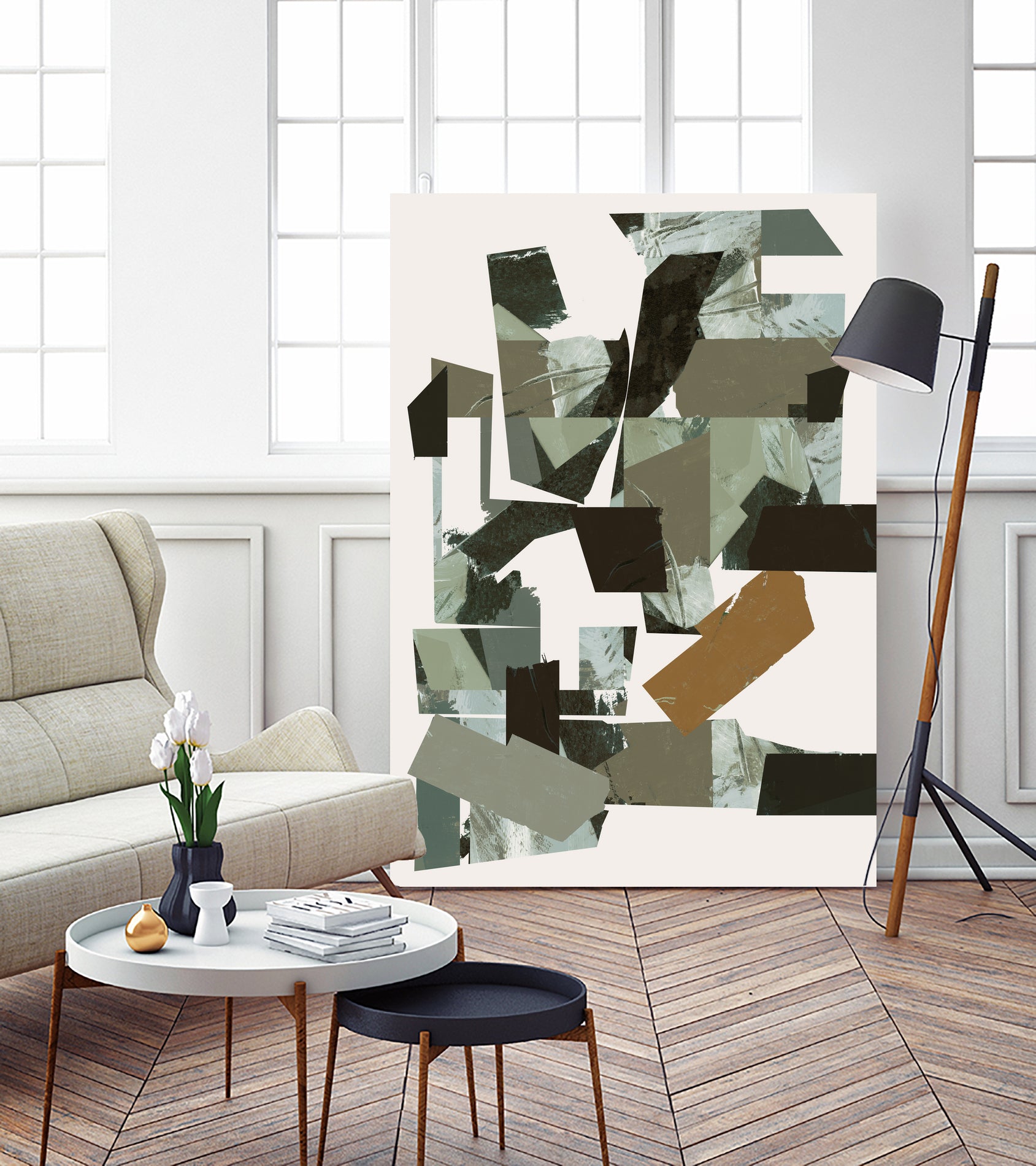 Green Endeavour II by cartissi on GIANT ART - abstract