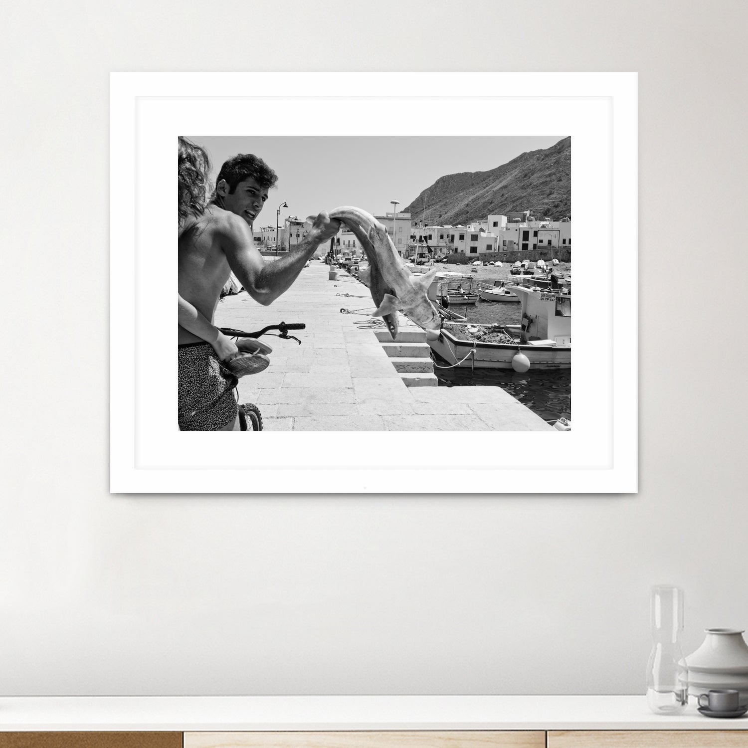 The shark is mine! by Lorenzo Grifantini on GIANT ART - street grifantini