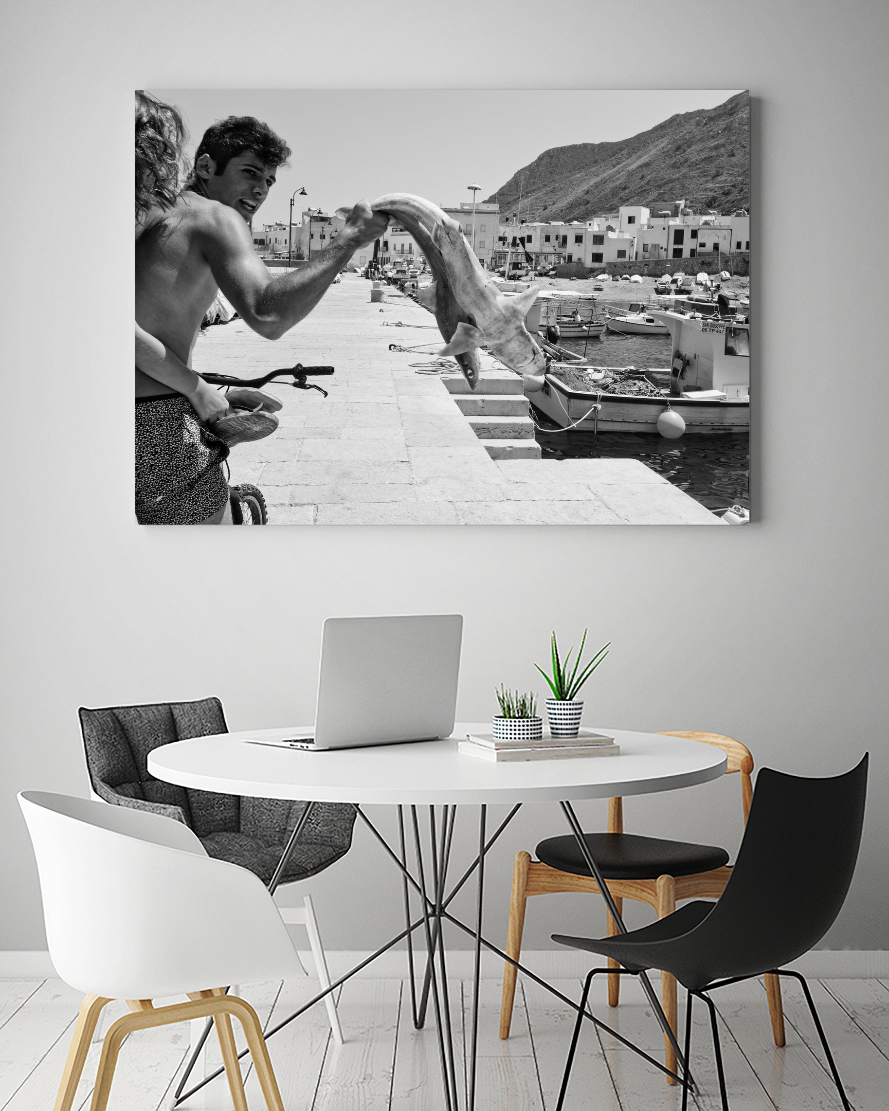 The shark is mine! by Lorenzo Grifantini on GIANT ART - street grifantini