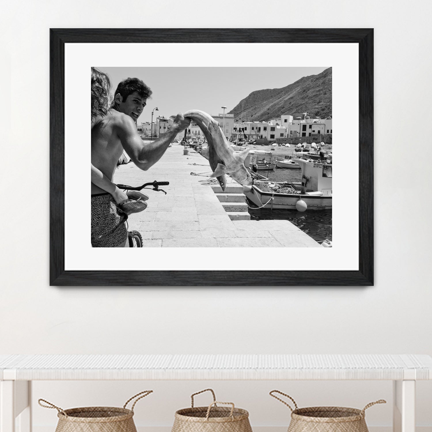 The shark is mine! by Lorenzo Grifantini on GIANT ART - street grifantini