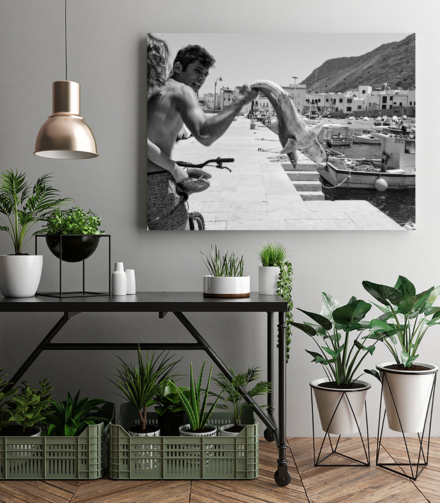 The shark is mine! by Lorenzo Grifantini on GIANT ART - street grifantini