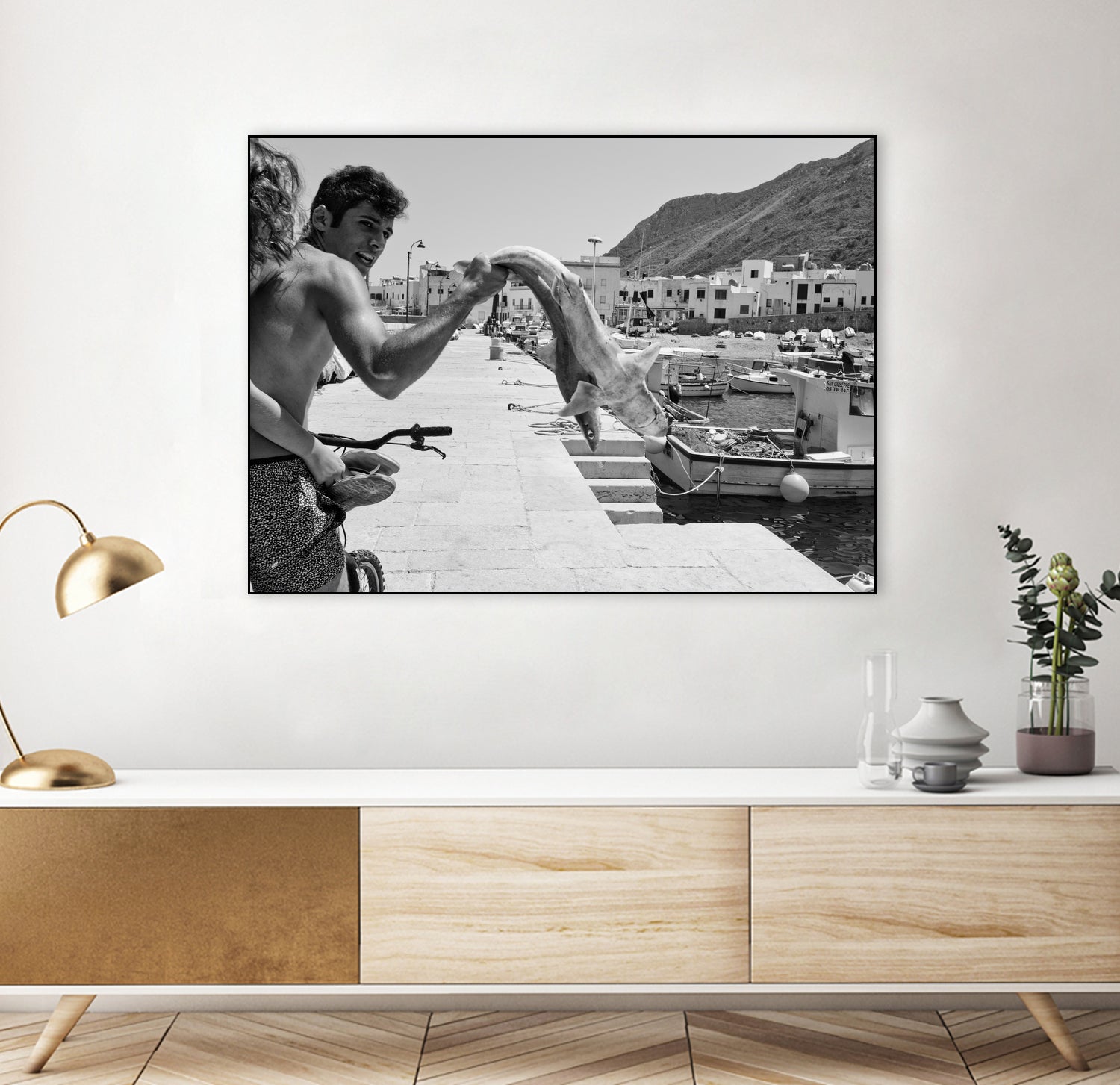 The shark is mine! by Lorenzo Grifantini on GIANT ART - street grifantini