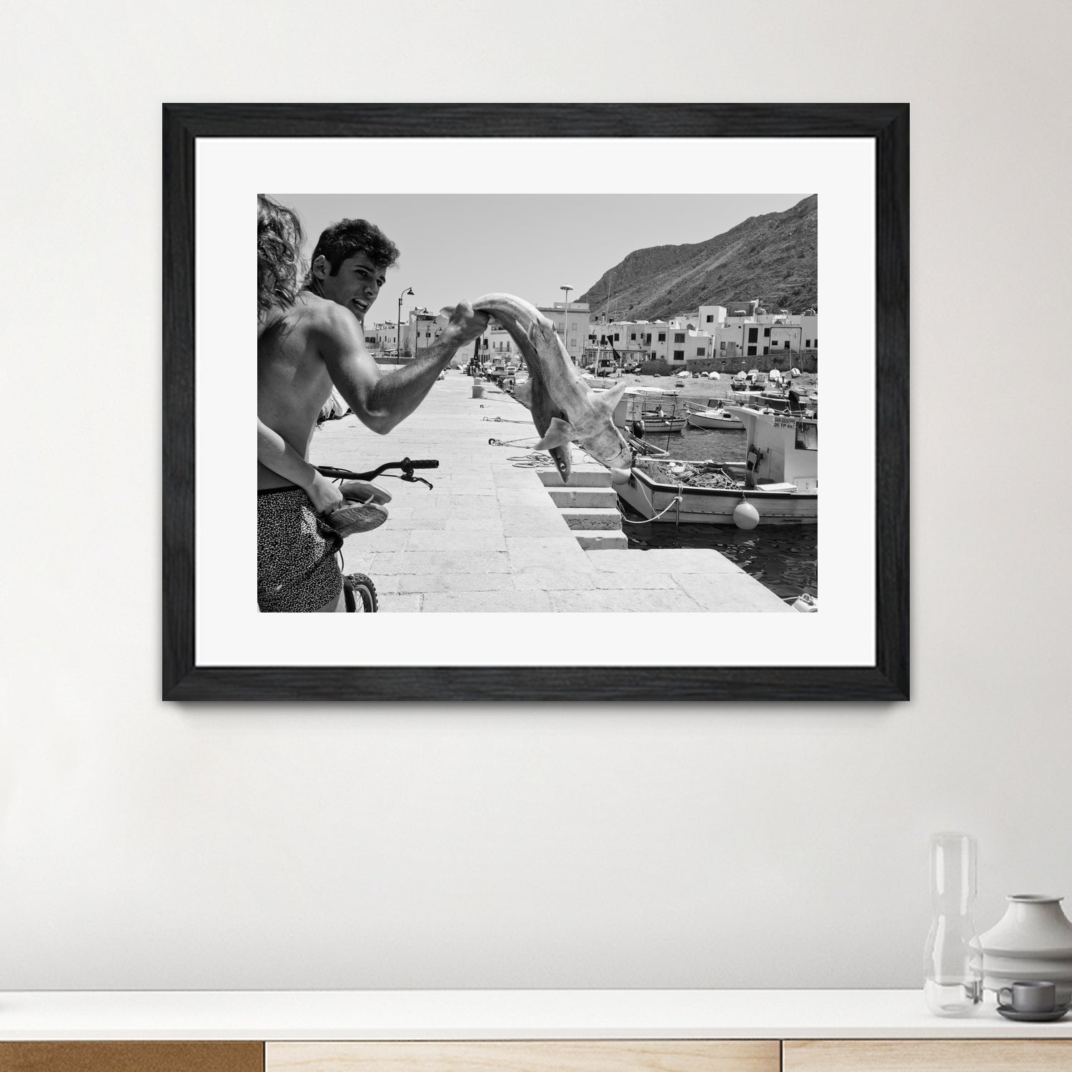 The shark is mine! by Lorenzo Grifantini on GIANT ART - street grifantini