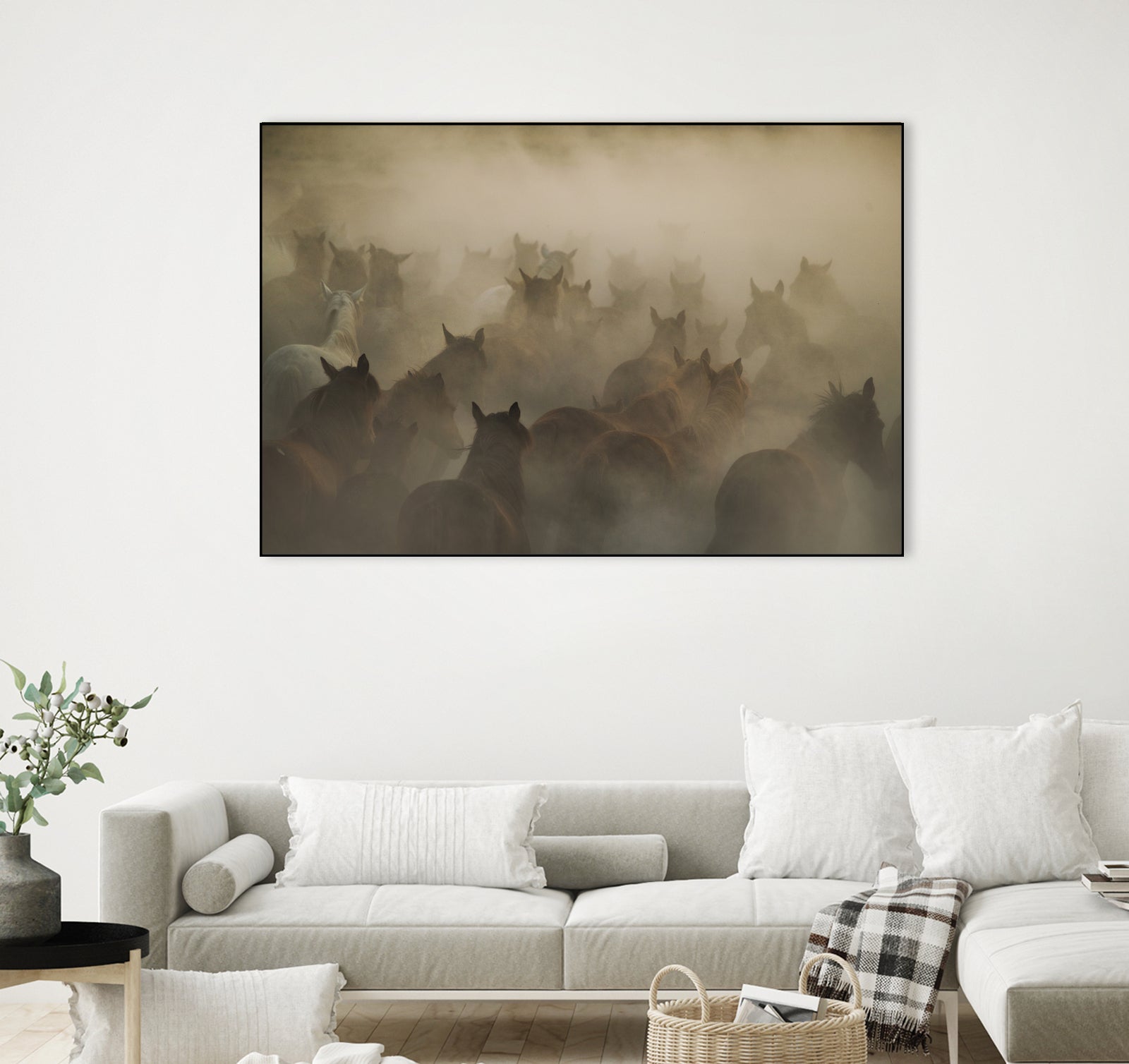 in dust by Huseyin on GIANT ART - photography horses