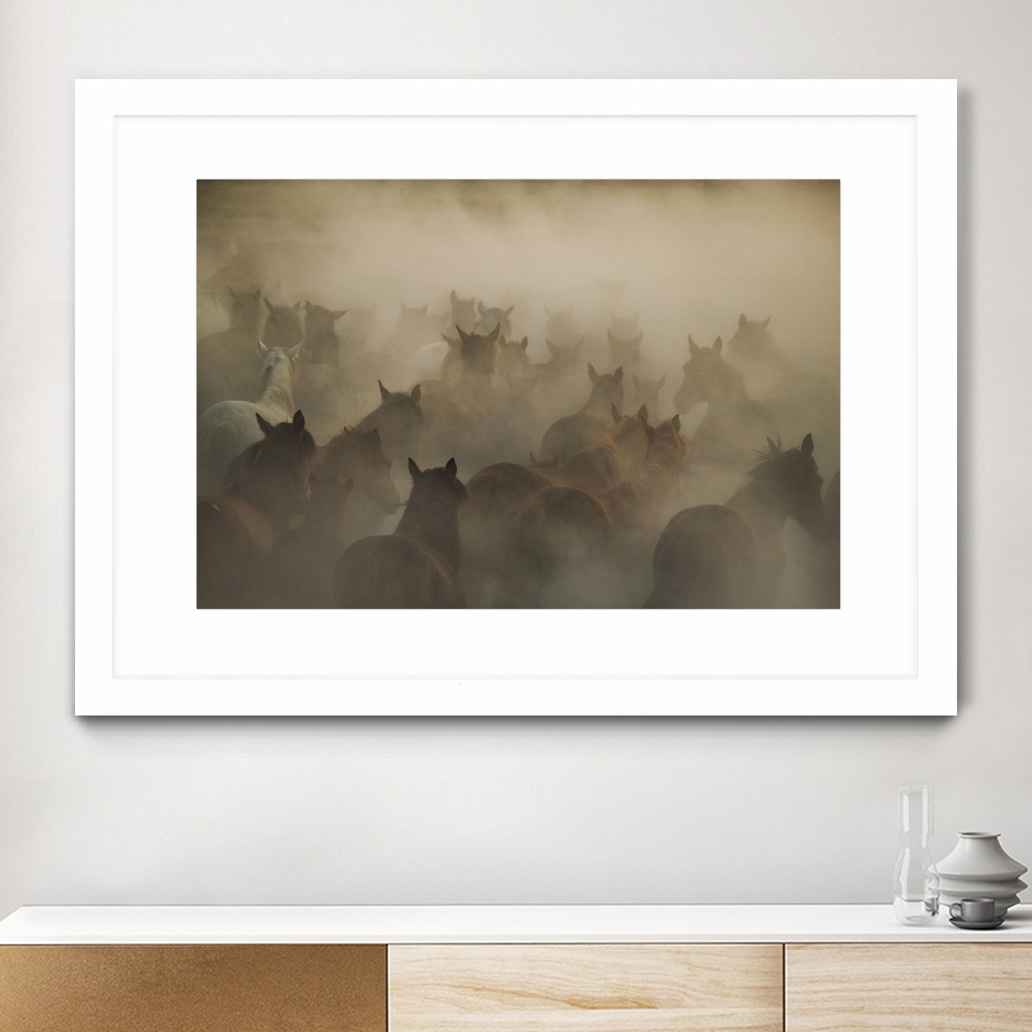 in dust by Huseyin on GIANT ART - photography horses