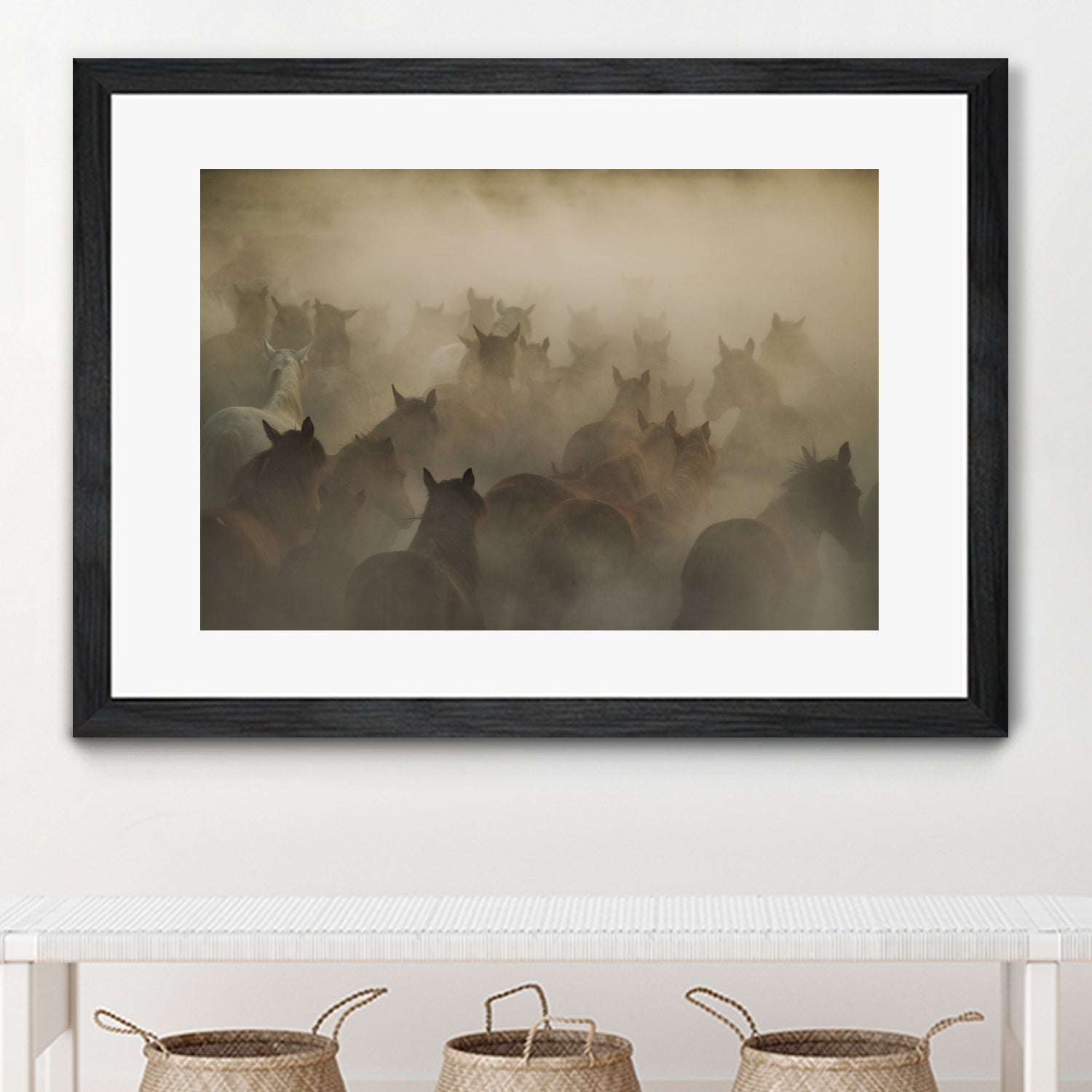 in dust by Huseyin on GIANT ART - photography horses