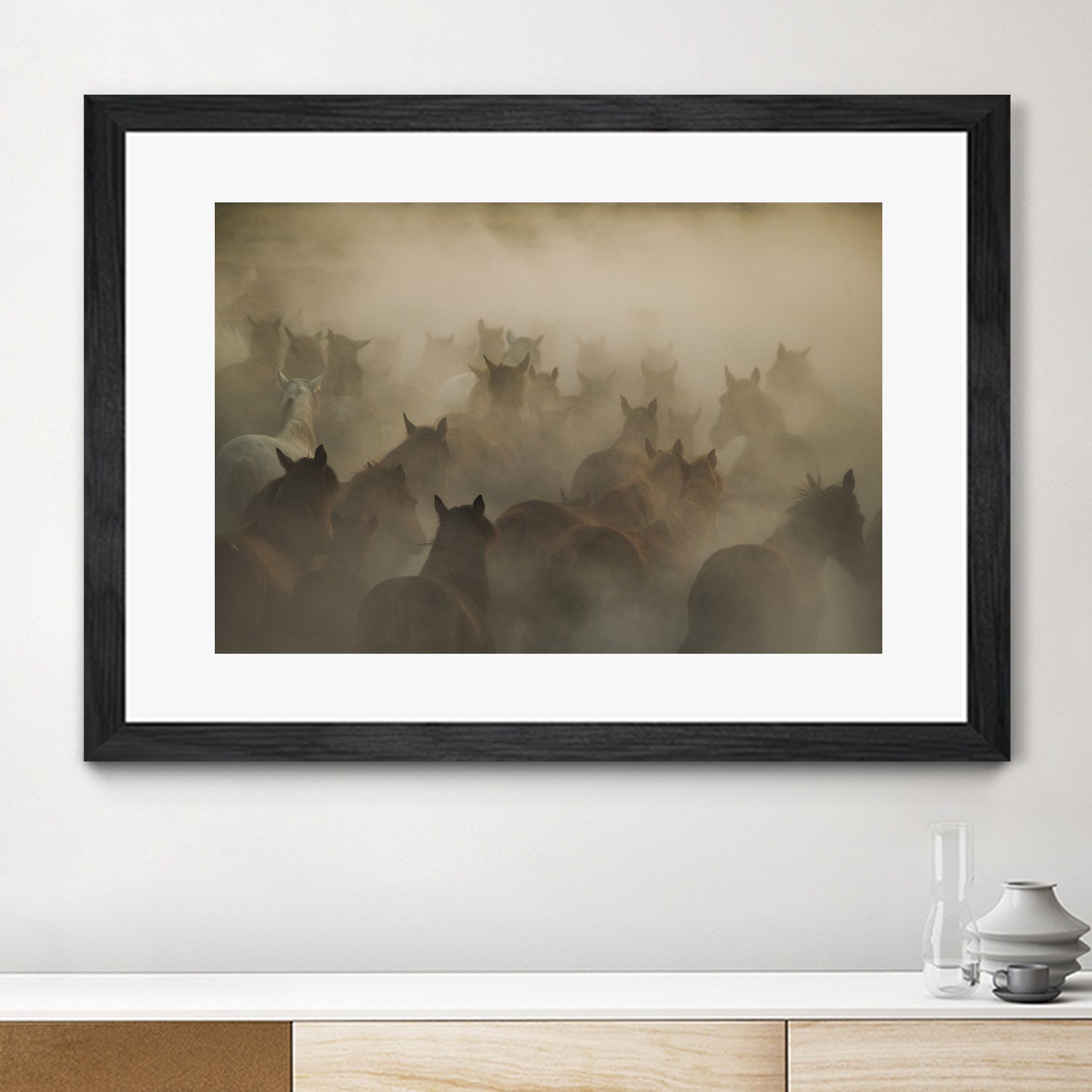 in dust by Huseyin on GIANT ART - photography horses