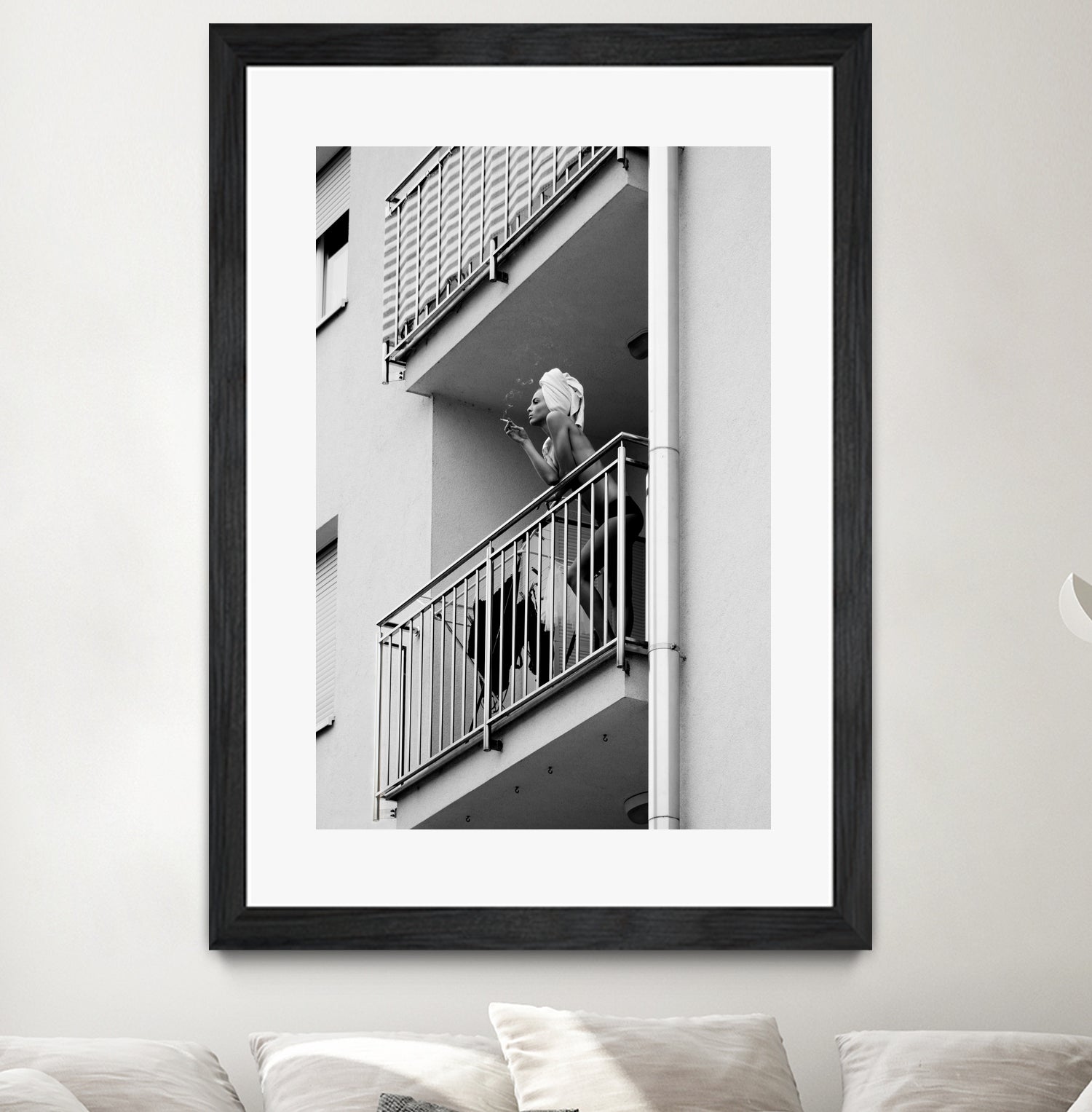 Nika by Lorna Kijurko on GIANT ART - white black and white nude