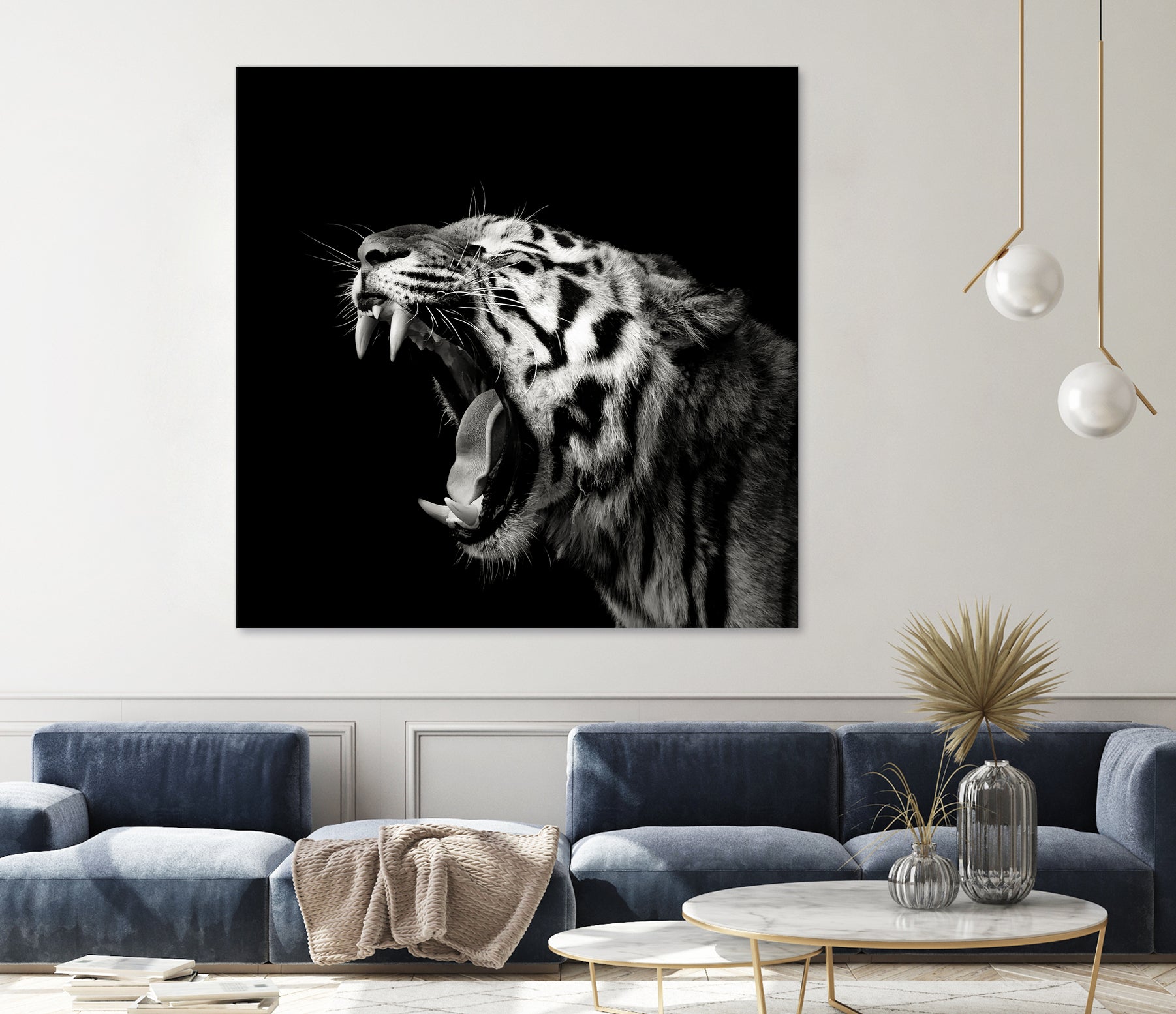 Primal Yawn #4 by Christian Meermann on GIANT ART - feline animal feline