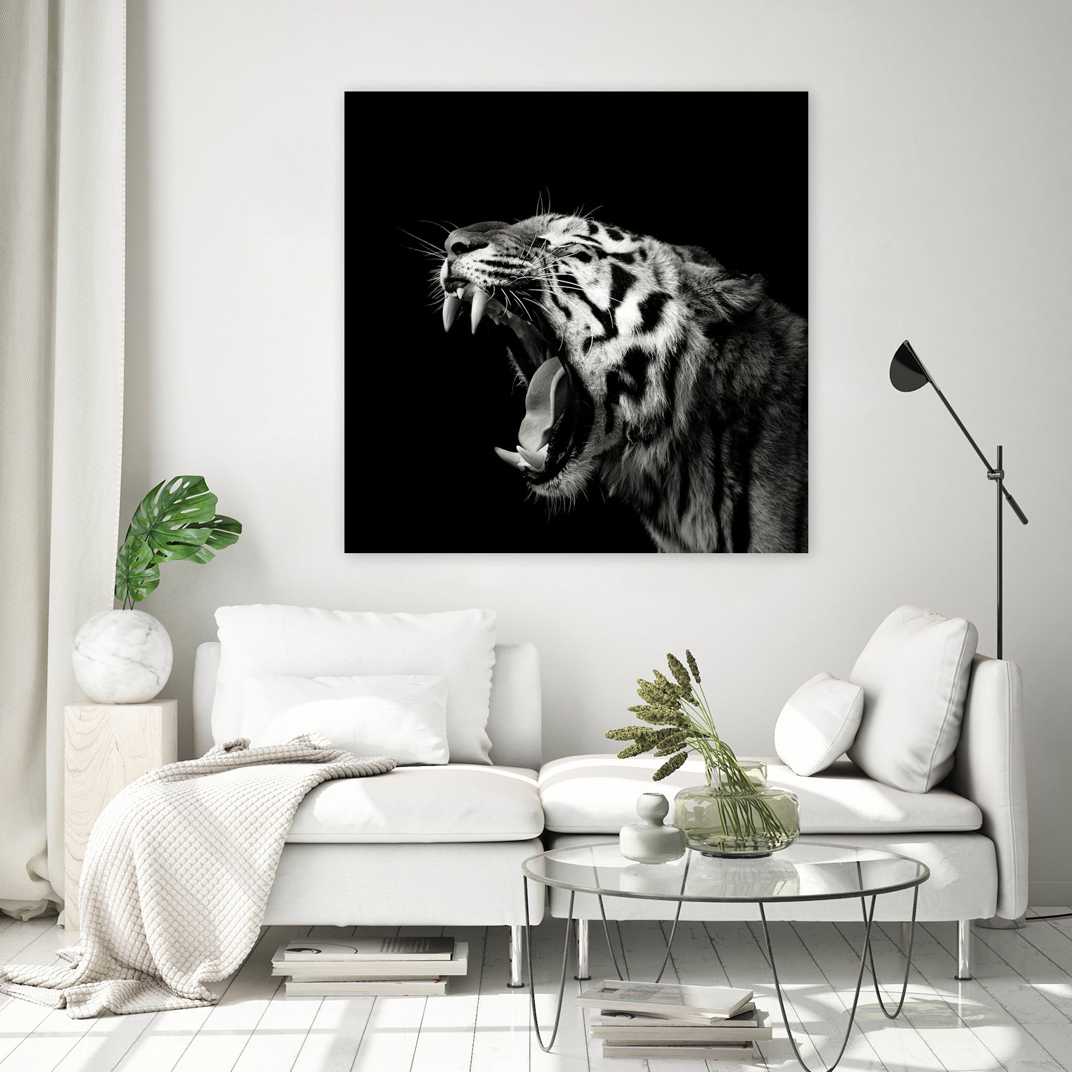 Primal Yawn #4 by Christian Meermann on GIANT ART - feline animal feline