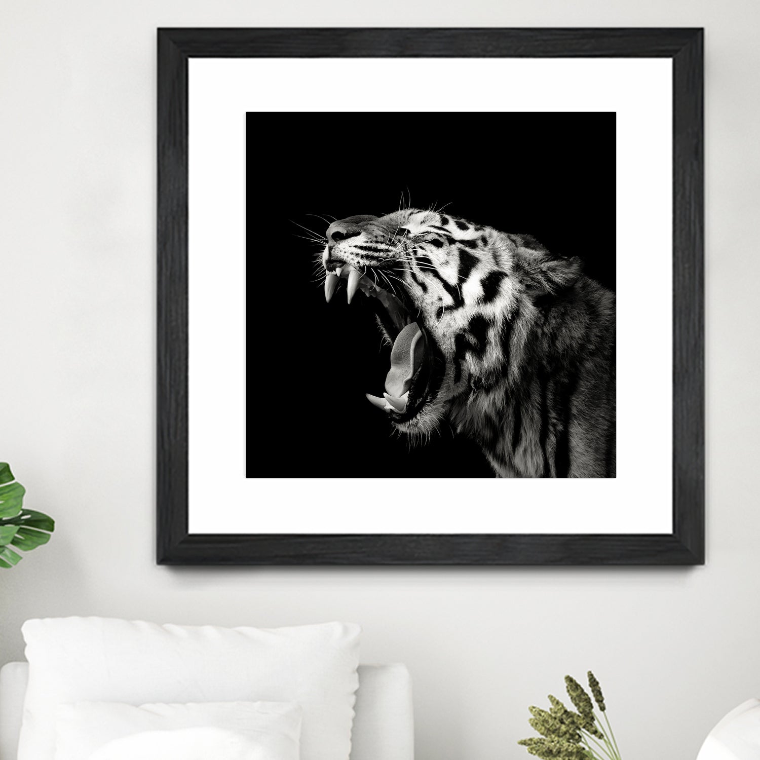 Primal Yawn #4 by Christian Meermann on GIANT ART - feline animal feline