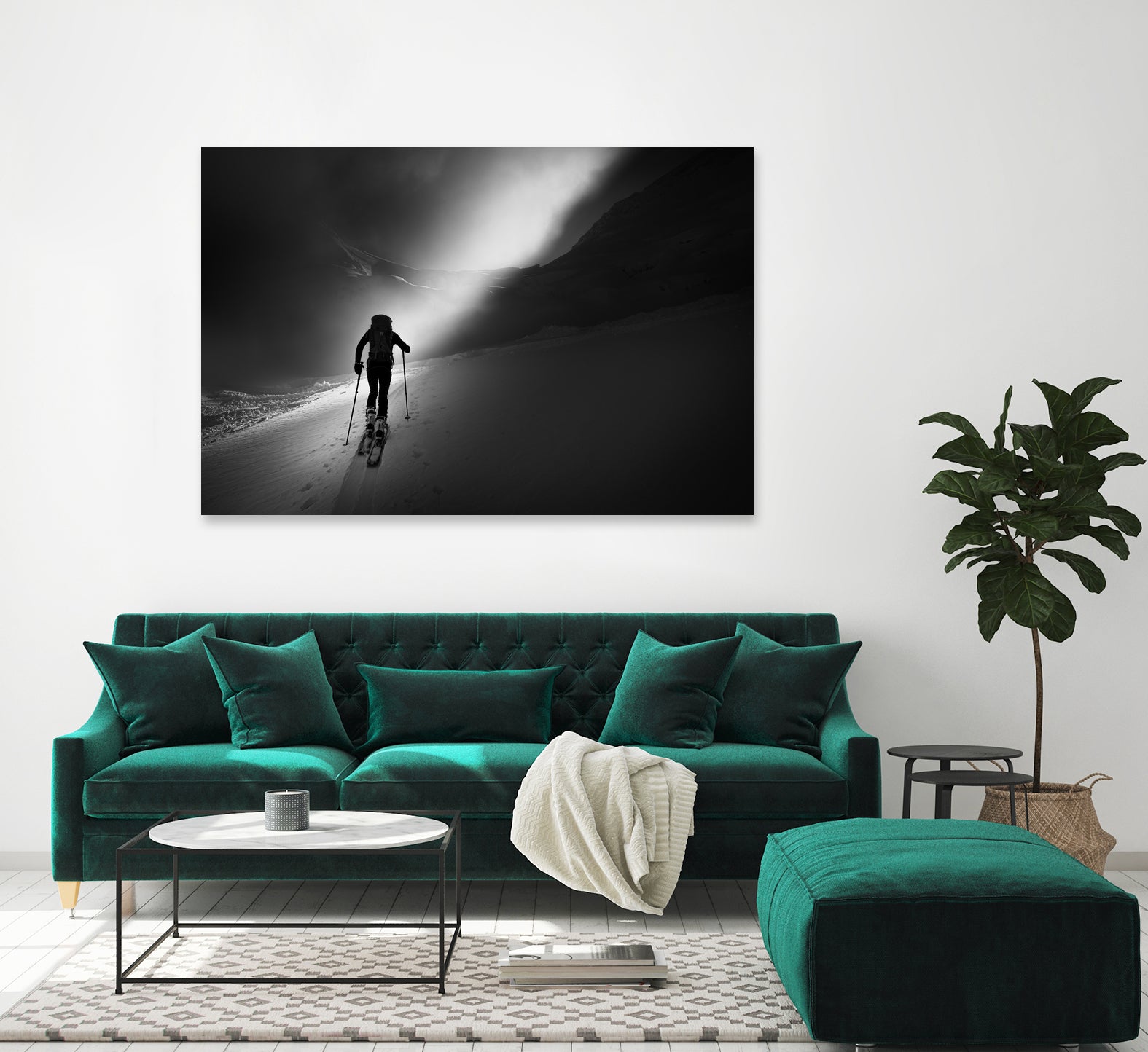 Majestic lightshow by Sandi on GIANT ART - photography mountains