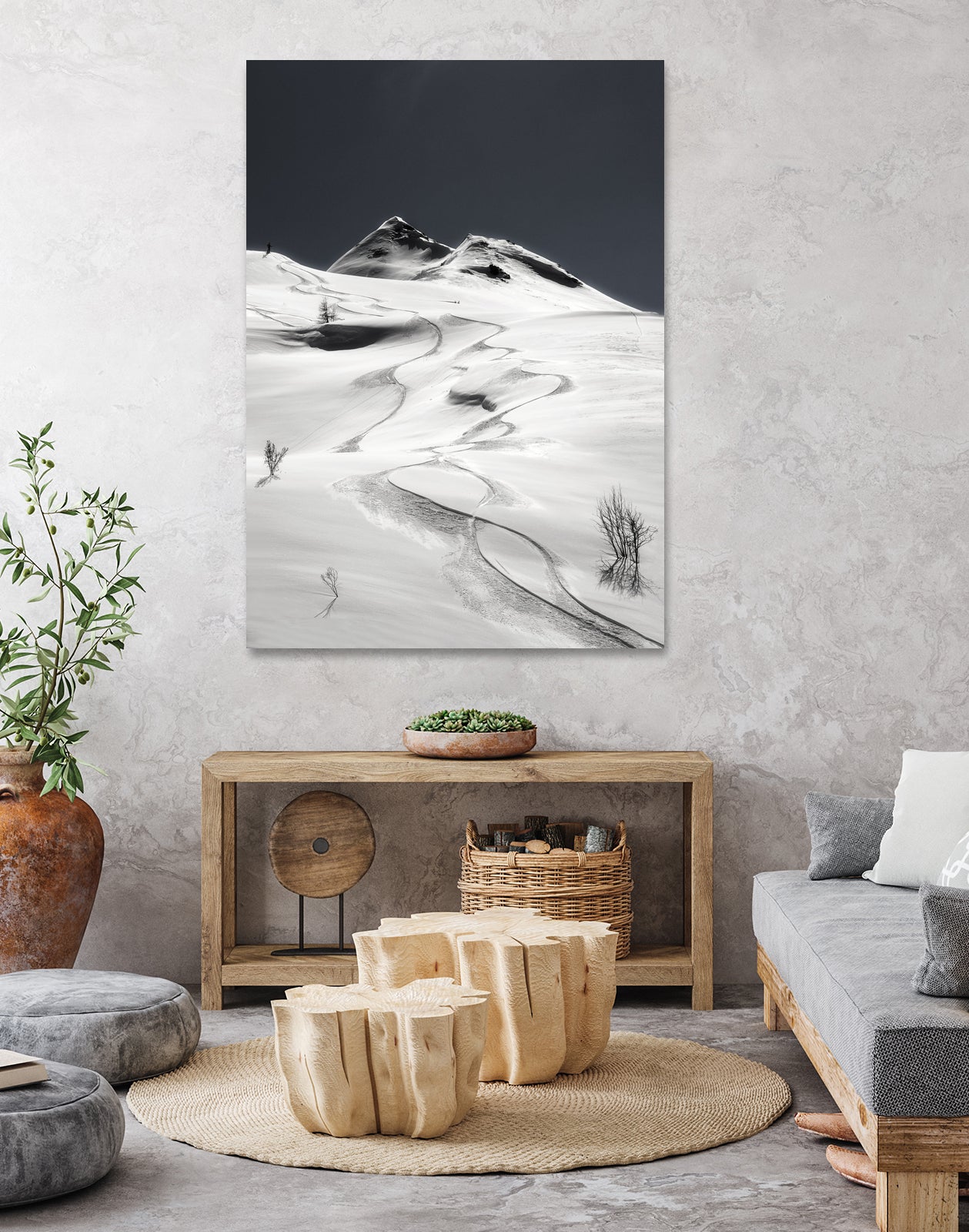 freeride by Uschi on GIANT ART - photography snow