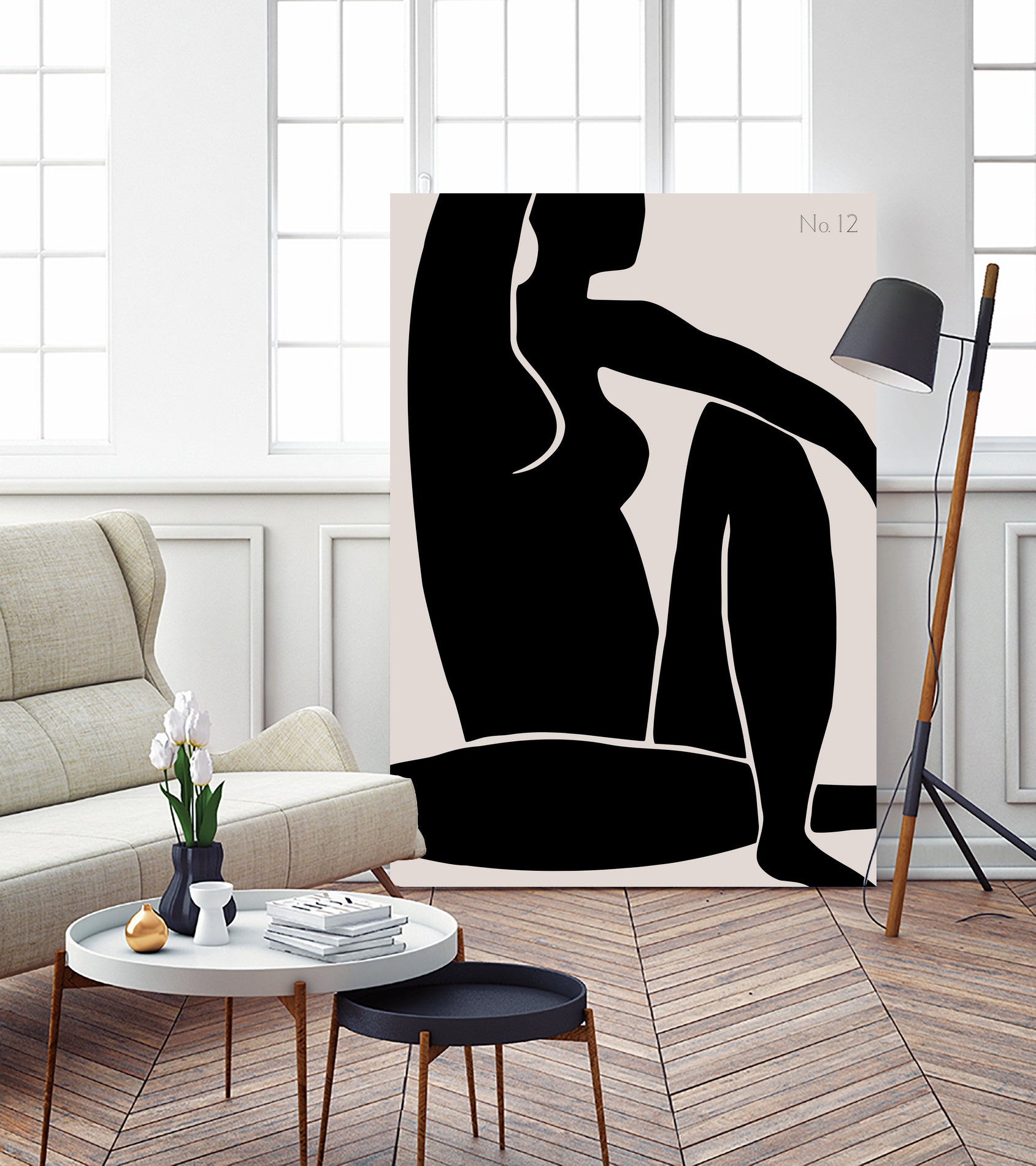 Figure No 12 by Pictufy on GIANT ART - figurative woman