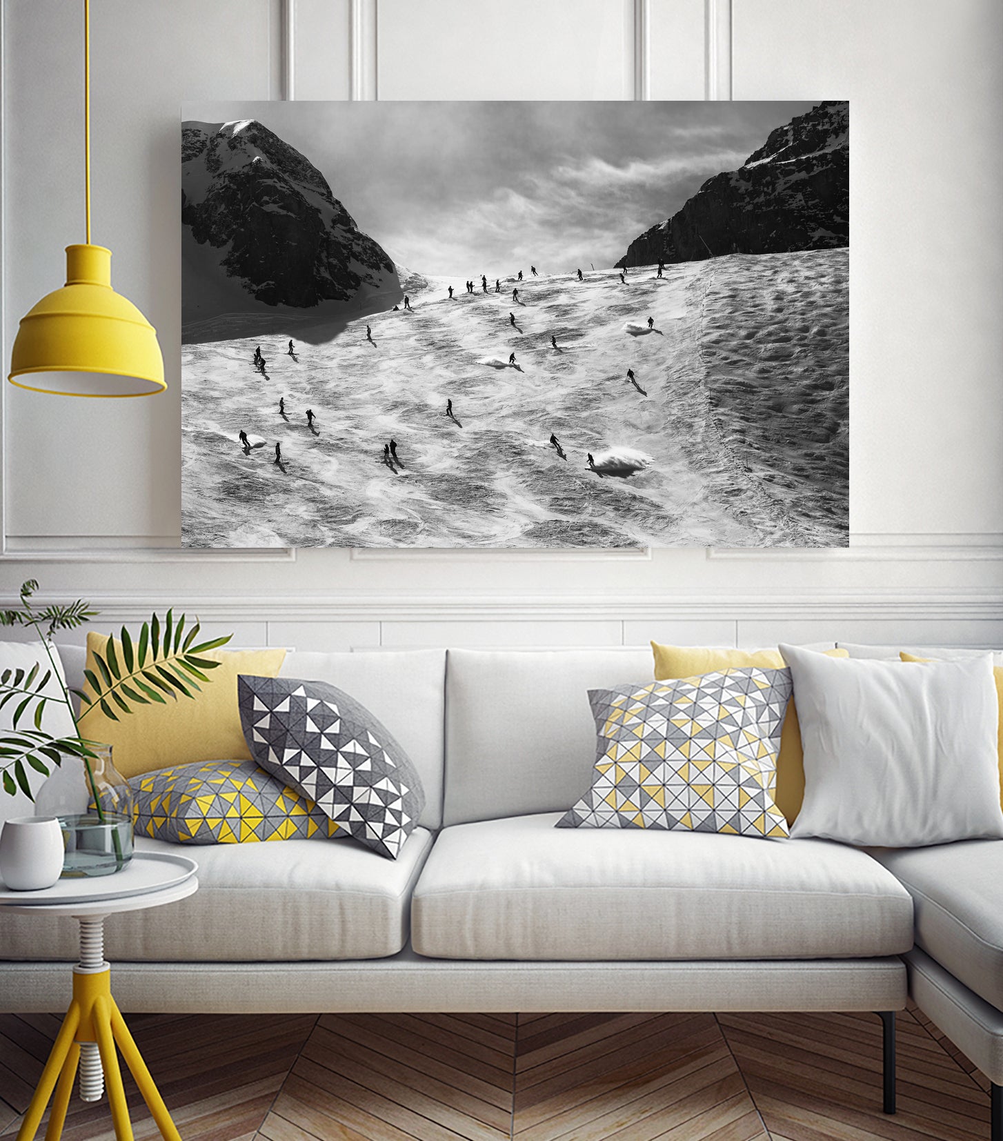 go skiing by Uschi on GIANT ART - photography skiing